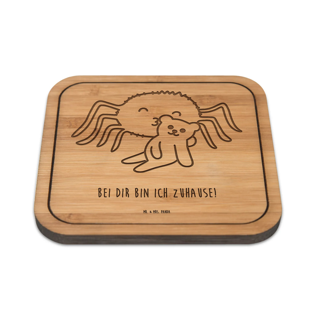 Square coaster Spider Agathe Teddy wood, party, breakfast, giveaways, square, glasses, presents, glass coasters, coasters, gift, set, glass, gifts, Spider Agathe, Spider, Agathe, Videos, Merchandise