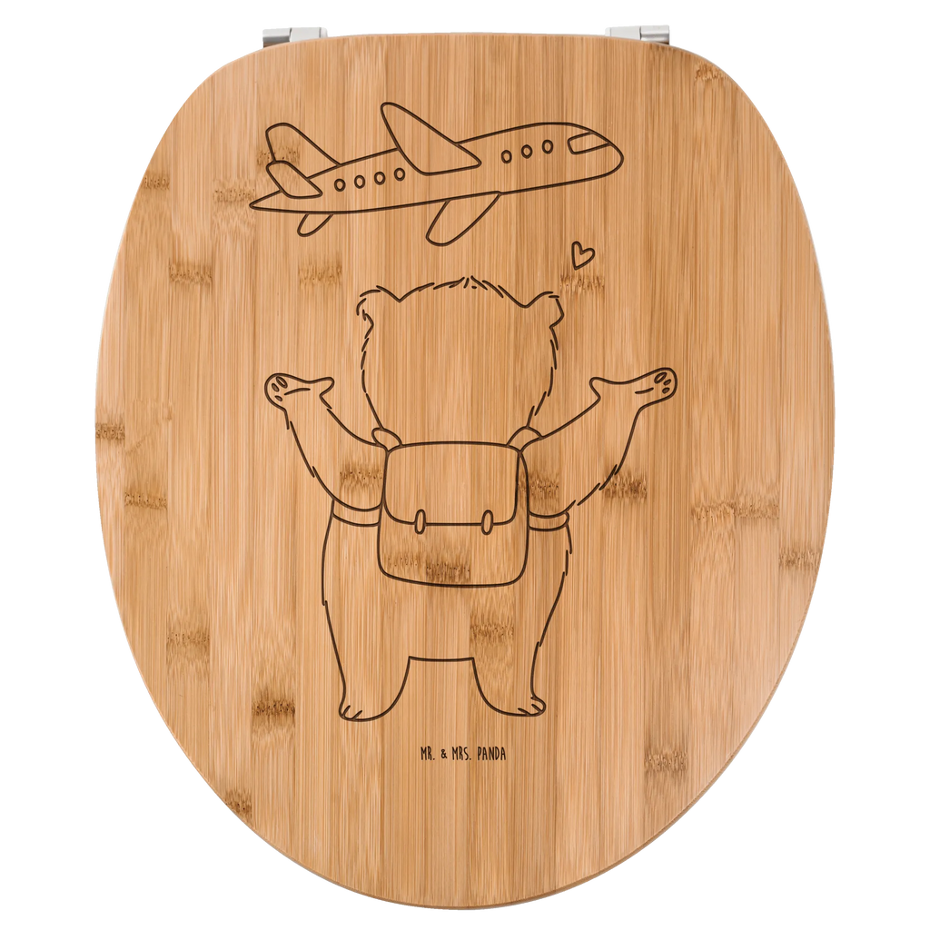 Deska sedesowa niedźwiedź samolot Miłość, partner, przyjaciel, przyjaciółka, mąż, żona, wesele, zaręczyny, prośba o rękę, prezent miłosny, rocznica, dzień ślubu