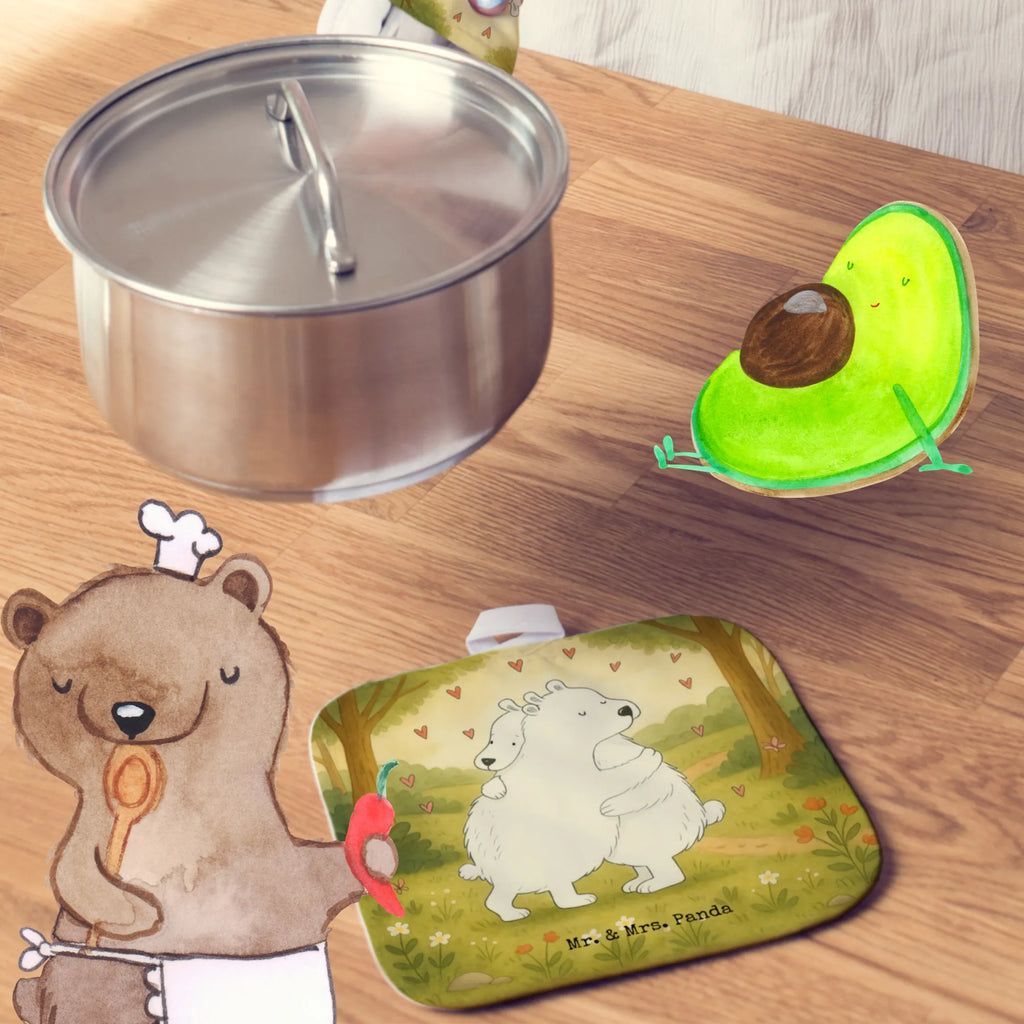 2er Set Topflappen  Eisbär Umarmen Design Topflappen, Topfuntersetzer, Ofenhandschuh, Topflappen Set, Topflappen lustig, Topflappen mit Spruch, Ofenhandschuhe, Topfhandschuhe, Topfhandschuh, Topflappenset, Topflappen 2er Set, Schöne Topflappen, Tiermotive, Gute Laune, lustige Sprüche, Tiere