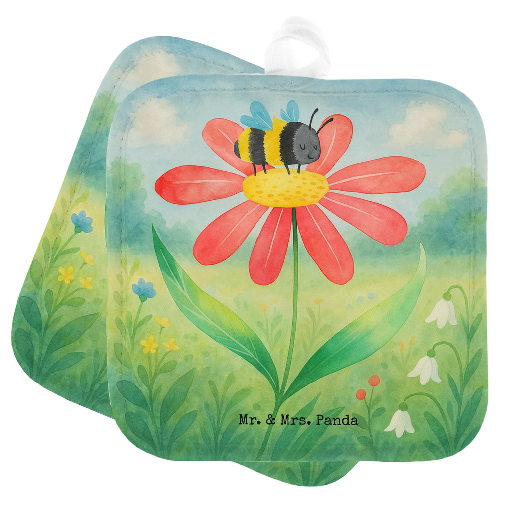 2er Set Topflappen  Hummel Blume Design Topflappen, Topfuntersetzer, Ofenhandschuh, Topflappen Set, Topflappen lustig, Topflappen mit Spruch, Ofenhandschuhe, Topfhandschuhe, Topfhandschuh, Topflappenset, Topflappen 2er Set, Schöne Topflappen, Tiermotive, Gute Laune, lustige Sprüche, Tiere, Hummel, Blume, Wespe, Flauschig, Natur, Feld, Hummeln, Biene