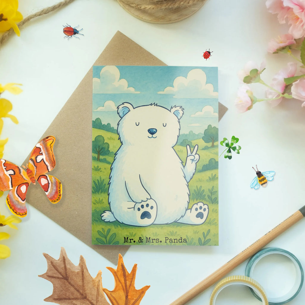 Grußkarte Eisbär Faul Design Grußkarte, Klappkarte, Einladungskarte, Glückwunschkarte, Hochzeitskarte, Geburtstagskarte, Karte, Ansichtskarten, Bär, Teddy, Teddybär, Eisbär, Nordpol, Faul, Entspannen, Relaxen, Büro, Arbeit, Bürojob, Arbeitsplatz, Homeoffice