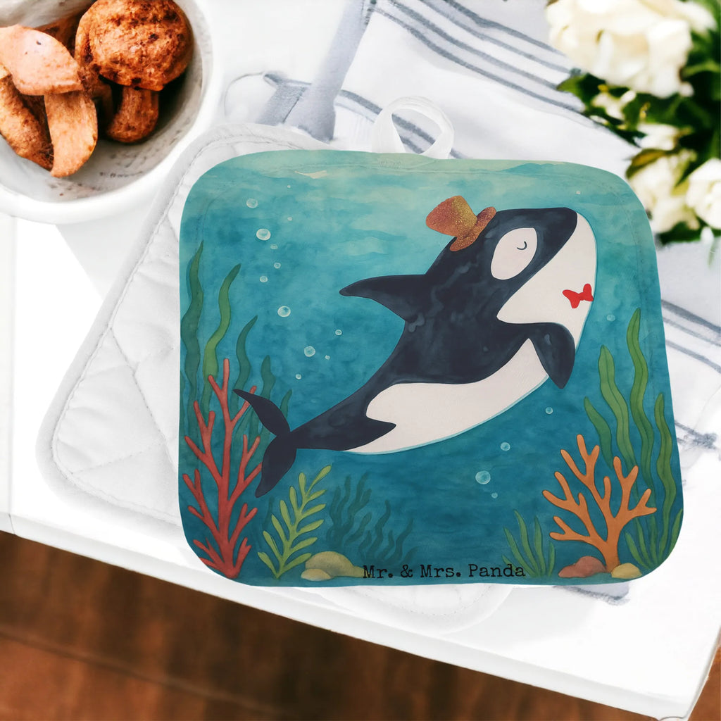 2er Set Topflappen  Orca Zylinder Design Topflappen, Topfuntersetzer, Ofenhandschuh, Topflappen Set, Topflappen lustig, Topflappen mit Spruch, Ofenhandschuhe, Topfhandschuhe, Topfhandschuh, Topflappenset, Topflappen 2er Set, Schöne Topflappen, Meerestiere, Meer, Urlaub, Narwal, Glitter, Konfetti, Glitzer, Geburtstag, Feier, Fete, Fest, Glückwunsch, Orca