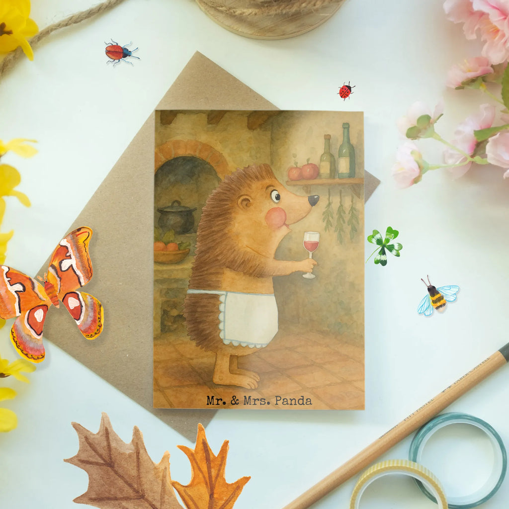 Grußkarte Igel Wein Design Grußkarte, Klappkarte, Einladungskarte, Glückwunschkarte, Hochzeitskarte, Geburtstagskarte, Karte, Ansichtskarten, Tiermotive, Gute Laune, lustige Sprüche, Tiere, Wein Spruch, Igel, Geschenk Weintrinker, Geschenk Weinliebhaber, Wein Deko, Weinglas, Rotwein, Weißwein, Wein trinken