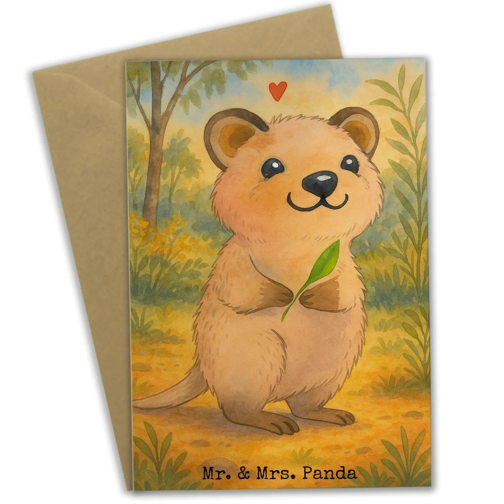 Grußkarte Quokka Happy Design Grußkarte, Klappkarte, Einladungskarte, Glückwunschkarte, Hochzeitskarte, Geburtstagskarte, Karte, Ansichtskarten, Tiermotive, Gute Laune, lustige Sprüche, Tiere, Quokka, Verschieben, Aufschieberitis, Lustiger Spruch, Niedliches Tier, Dinge erledigen