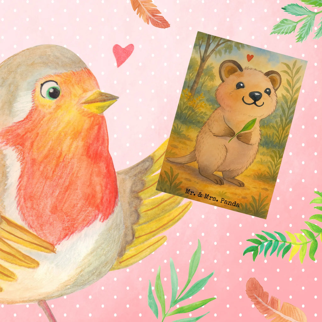 Grußkarte Quokka Happy Design Grußkarte, Klappkarte, Einladungskarte, Glückwunschkarte, Hochzeitskarte, Geburtstagskarte, Karte, Ansichtskarten, Tiermotive, Gute Laune, lustige Sprüche, Tiere, Quokka, Verschieben, Aufschieberitis, Lustiger Spruch, Niedliches Tier, Dinge erledigen