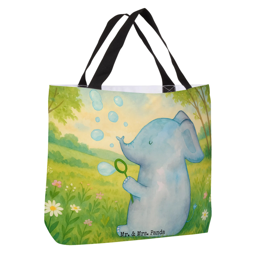 Shopper Elefant Seifenblasen Design Beutel, Einkaufstasche, Tasche, Strandtasche, Einkaufsbeutel, Shopper, Schultasche, Freizeittasche, Tragebeutel, Schulbeutel, Alltagstasche, Tiermotive, Gute Laune, lustige Sprüche, Tiere, Elefant, Elefanten, Dickhäuter, Rüsseltier, Seifenblasen, Liebe, Heimat, Gefühl. Daheim, Liebesbeweis, Liebesspruch