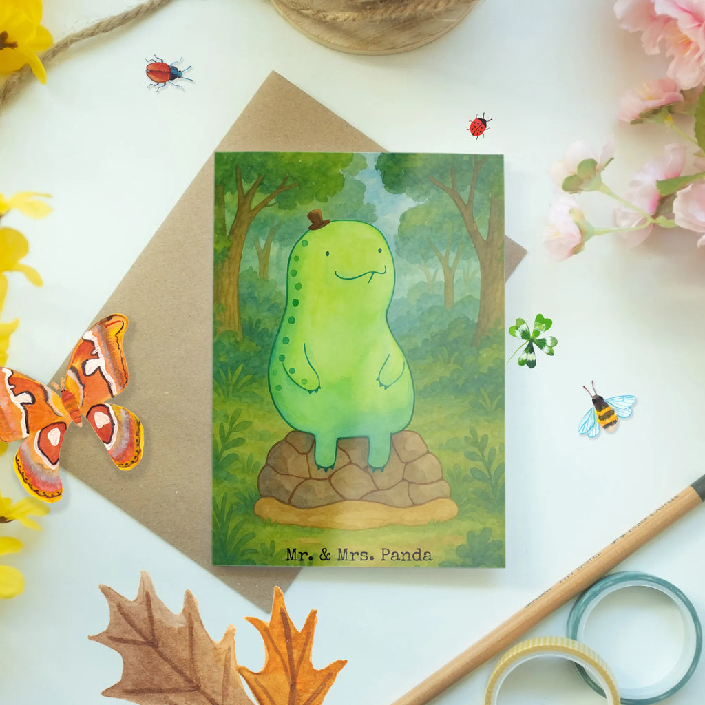 Grußkarte Schildkröte Pause Design Grußkarte, Klappkarte, Einladungskarte, Glückwunschkarte, Hochzeitskarte, Geburtstagskarte, Karte, Ansichtskarten, Schildkröte, Achtsamkeit, Entschleunigen, achtsam