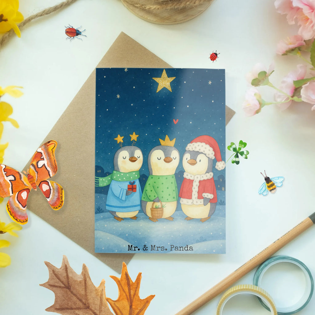 Grußkarte Winterzeit Heilige drei Könige Design Grußkarte, Klappkarte, Einladungskarte, Glückwunschkarte, Hochzeitskarte, Geburtstagskarte, Karte, Ansichtskarten, Winter, Weihnachten, Weihnachtsdeko, Nikolaus, Advent, Heiligabend, Wintermotiv, Weihnachtsmann, Heilige drei Könige, Weihnachtstage, Weihnachtszeit