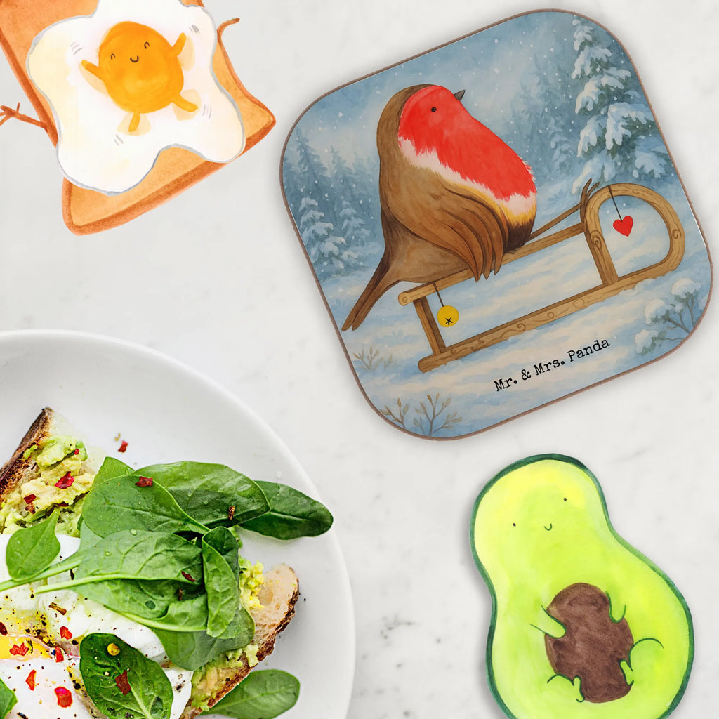 Untersetzer Rotkehlchen Schlitten Design Untersetzer, Bierdeckel, Glasuntersetzer, Untersetzer Gläser, Getränkeuntersetzer, Untersetzer aus Holz, Untersetzer für Gläser, Korkuntersetzer, Untersetzer Holz, Holzuntersetzer, Tassen Untersetzer, Untersetzer Design, Winter, Weihnachten, Weihnachtsdeko, Nikolaus, Advent, Heiligabend, Wintermotiv, Schlitten, Vogel