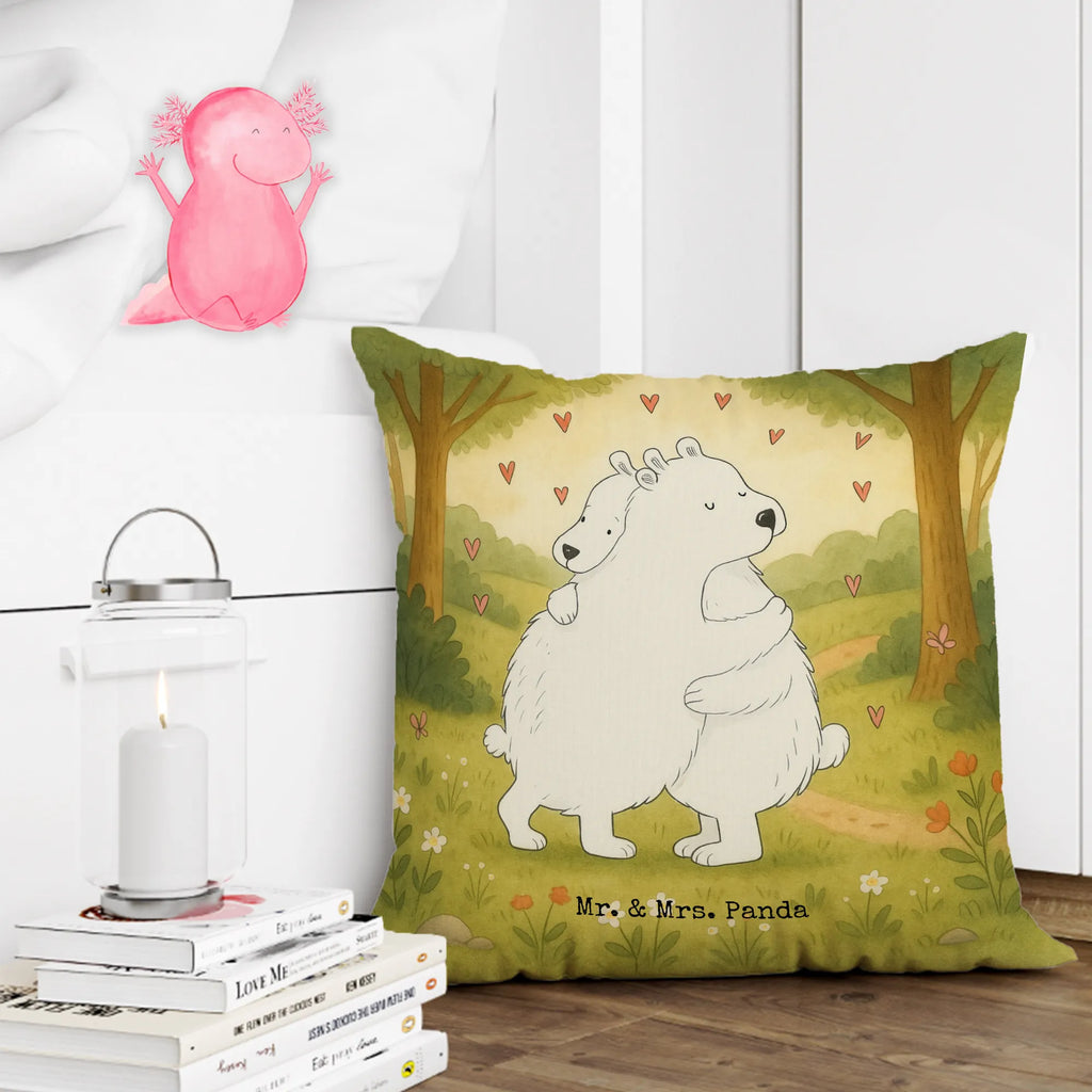 40x40 Kissen Eisbär Umarmen Design Kissenhülle, Kopfkissen, Sofakissen, Dekokissen, Motivkissen, sofakissen, sitzkissen, Kissen, Kissenbezüge, Kissenbezug 40x40, Kissen 40x40, Kissenhülle 40x40, Zierkissen, Couchkissen, Dekokissen Sofa, Sofakissen 40x40, Dekokissen 40x40, Kopfkissen 40x40, Kissen 40x40 Waschbar, Tiermotive, Gute Laune, lustige Sprüche, Tiere