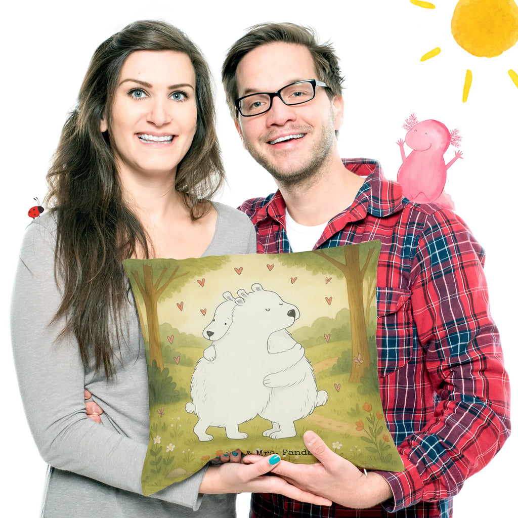 40x40 Kissen Eisbär Umarmen Design Kissenhülle, Kopfkissen, Sofakissen, Dekokissen, Motivkissen, sofakissen, sitzkissen, Kissen, Kissenbezüge, Kissenbezug 40x40, Kissen 40x40, Kissenhülle 40x40, Zierkissen, Couchkissen, Dekokissen Sofa, Sofakissen 40x40, Dekokissen 40x40, Kopfkissen 40x40, Kissen 40x40 Waschbar, Tiermotive, Gute Laune, lustige Sprüche, Tiere