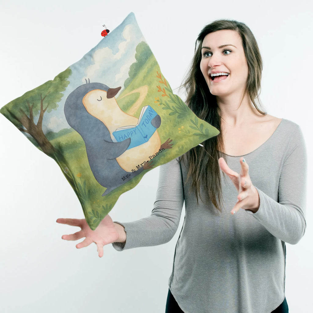 40x40 Kissen Pinguin Buch Design Kissenhülle, Kopfkissen, Sofakissen, Dekokissen, Motivkissen, sofakissen, sitzkissen, Kissen, Kissenbezüge, Kissenbezug 40x40, Kissen 40x40, Kissenhülle 40x40, Zierkissen, Couchkissen, Dekokissen Sofa, Sofakissen 40x40, Dekokissen 40x40, Kopfkissen 40x40, Kissen 40x40 Waschbar, Pinguin, Pinguine, Buch, Lesen, Bücherwurm, Nichtstun, Faulenzen, Ferien, Urlaub, Freizeit