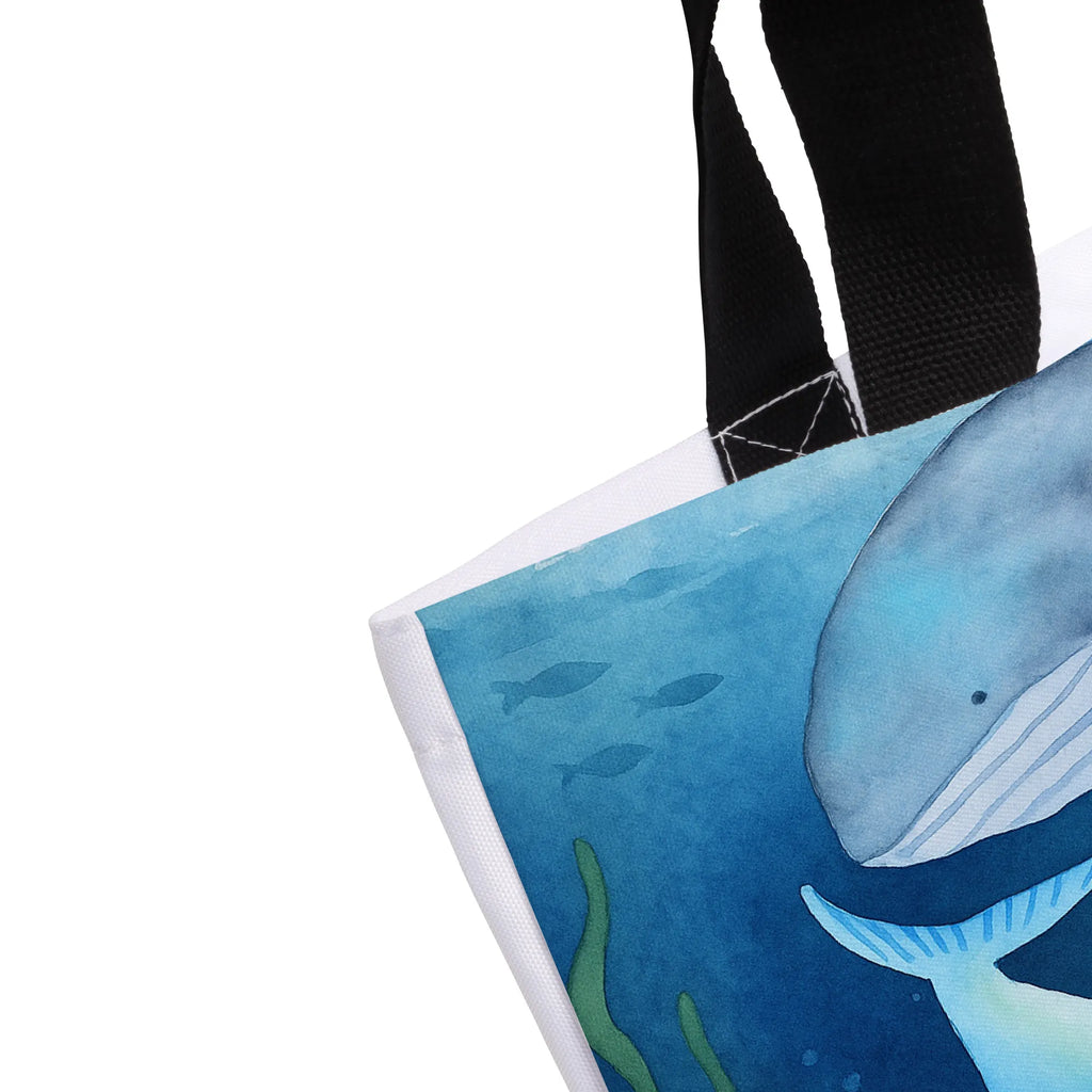 Shopper Walfisch Thunfisch Design Beutel, Einkaufstasche, Tasche, Strandtasche, Einkaufsbeutel, Shopper, Schultasche, Freizeittasche, Tragebeutel, Schulbeutel, Alltagstasche, Tiermotive, Gute Laune, lustige Sprüche, Tiere, Wal, Wahl, Tunfisch, Wortwitz lustig, Spruch lustig, Flachwitz, Witz, Spruch des Tages, Flachwitz Geschenk