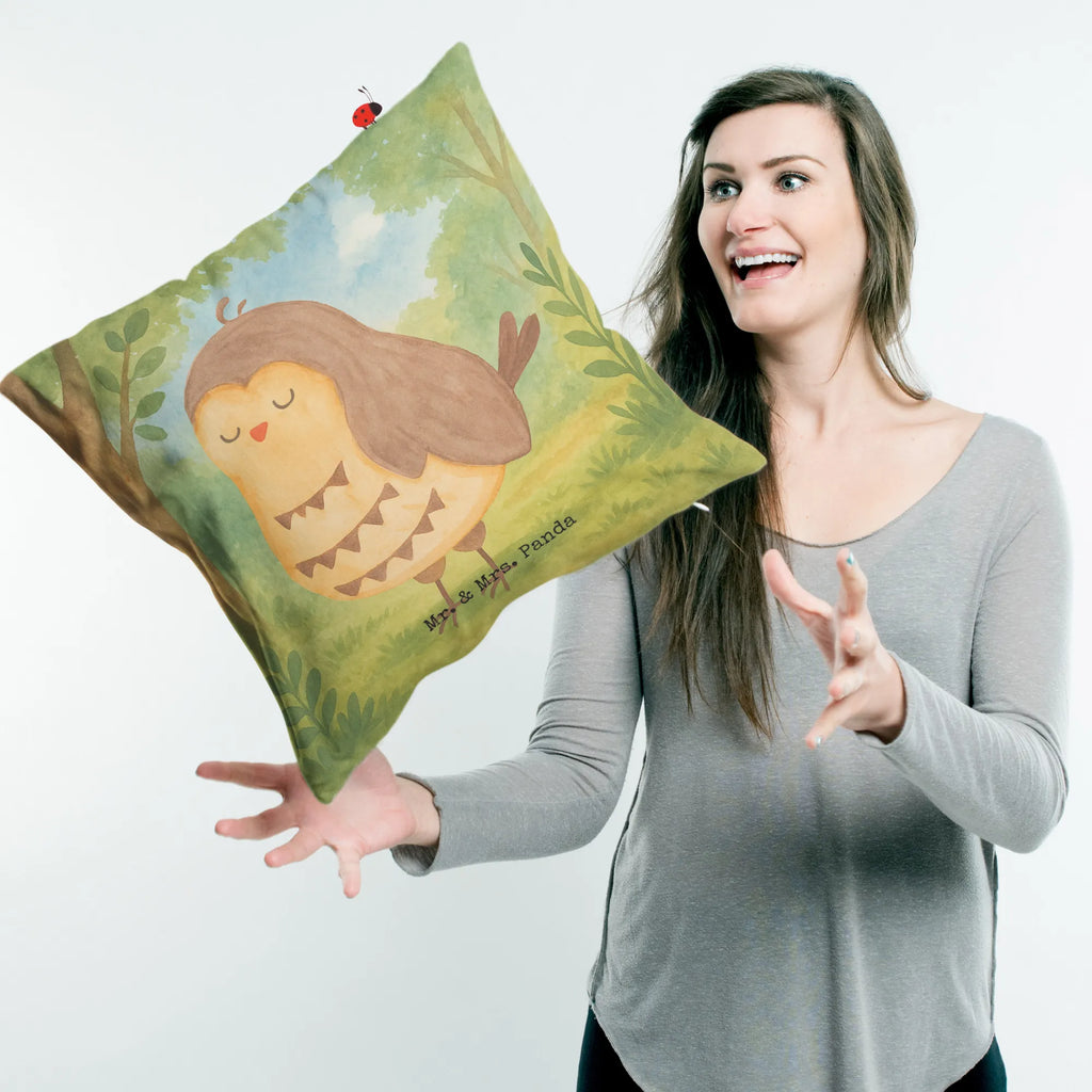 40x40 Kissen Eule Zufrieden Design Kissenhülle, Kopfkissen, Sofakissen, Dekokissen, Motivkissen, sofakissen, sitzkissen, Kissen, Kissenbezüge, Kissenbezug 40x40, Kissen 40x40, Kissenhülle 40x40, Zierkissen, Couchkissen, Dekokissen Sofa, Sofakissen 40x40, Dekokissen 40x40, Kopfkissen 40x40, Kissen 40x40 Waschbar, Eule, Eule Spruch, Eule deko, Owl, Liebe Spruch, Romantisch, Wortspiel lustig, Spruch schön, Geschenk Hochzeitstag