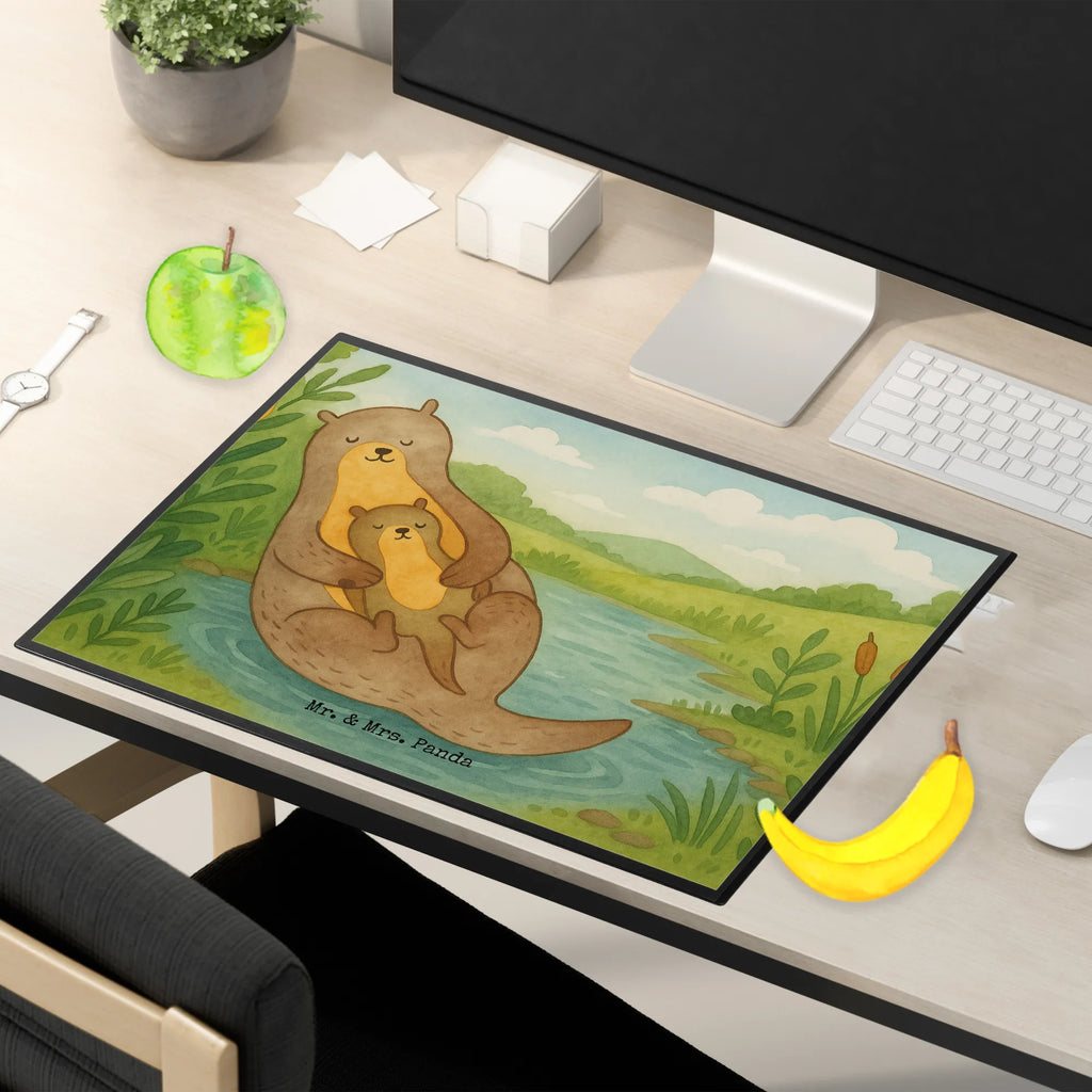 Schreibtischunterlage Otter Kind Design Schreibunterlage, Schreibtischauflage, Bürobedarf, Büroartikel, Schreibwaren, Schreibtisch Unterlagen, Schreibtischunterlage Groß, Otter, Fischotter, Seeotter, Otter Seeotter See Otter