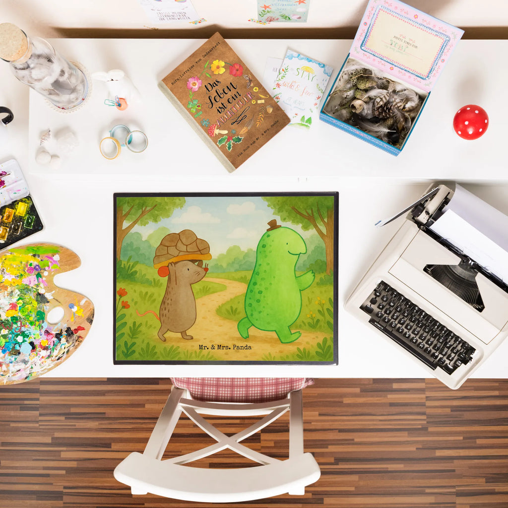 Schreibtischunterlage Schildkröte Maus Design Schreibunterlage, Schreibtischauflage, Bürobedarf, Büroartikel, Schreibwaren, Schreibtisch Unterlagen, Schreibtischunterlage Groß, Schildkröte, Maus, Freunde, Freundinnen, beste Freunde, beste Freundinnen