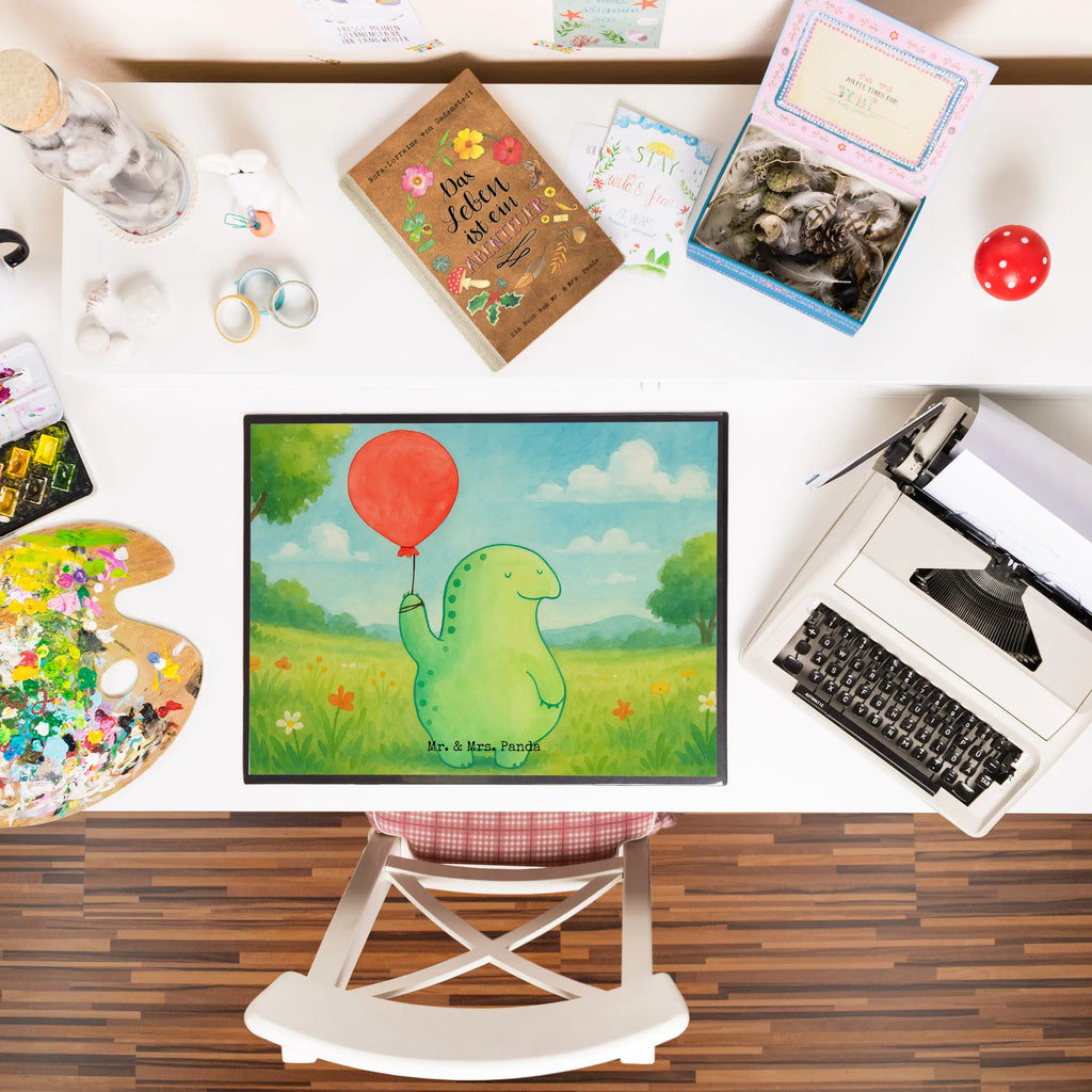 Schreibtischunterlage Schildkröte Luftballon Design Schreibunterlage, Schreibtischauflage, Bürobedarf, Büroartikel, Schreibwaren, Schreibtisch Unterlagen, Schreibtischunterlage Groß, Schildkröte, Schildkröten, Mutausbruch, Motivation, Motivationsspruch