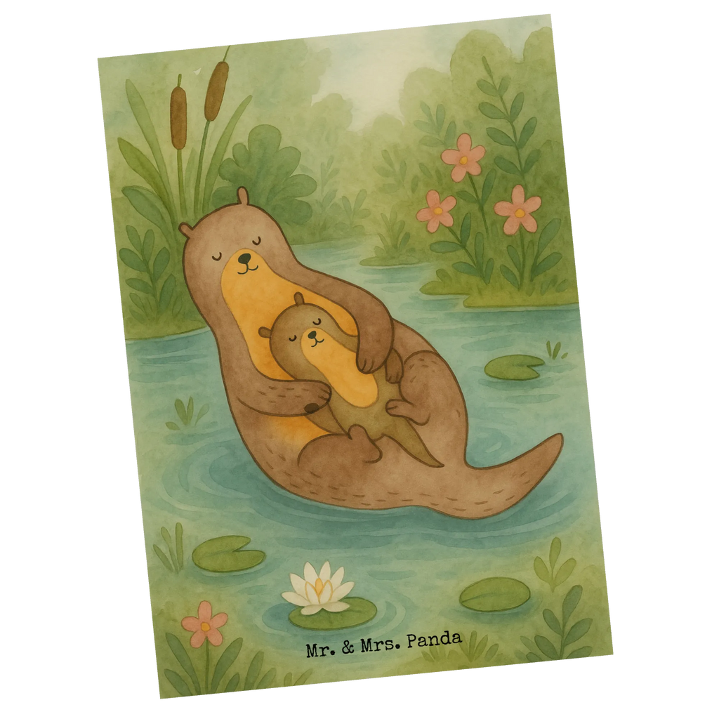 Postkarte Otter Kind Design Postkarte, Karte, Geschenkkarte, Grußkarte, Einladung, Ansichtskarte, Geburtstagskarte, Einladungskarte, Dankeskarte, Ansichtskarten, Einladung Geburtstag, Einladungskarten Geburtstag, Otter, Fischotter, Seeotter, Otter Seeotter See Otter