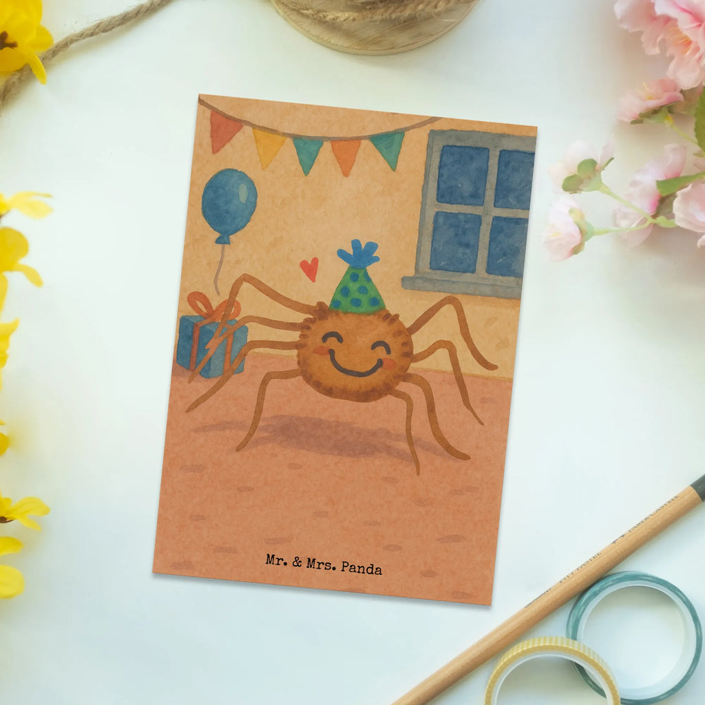 Postkarte Spinne Agathe Party Design Postkarte, Karte, Geschenkkarte, Grußkarte, Einladung, Ansichtskarte, Geburtstagskarte, Einladungskarte, Dankeskarte, Ansichtskarten, Einladung Geburtstag, Einladungskarten Geburtstag, Spinne Agathe, Spinne, Agathe, Videos, Merchandise, Selbstliebe, Wunder, Motivation, Glück