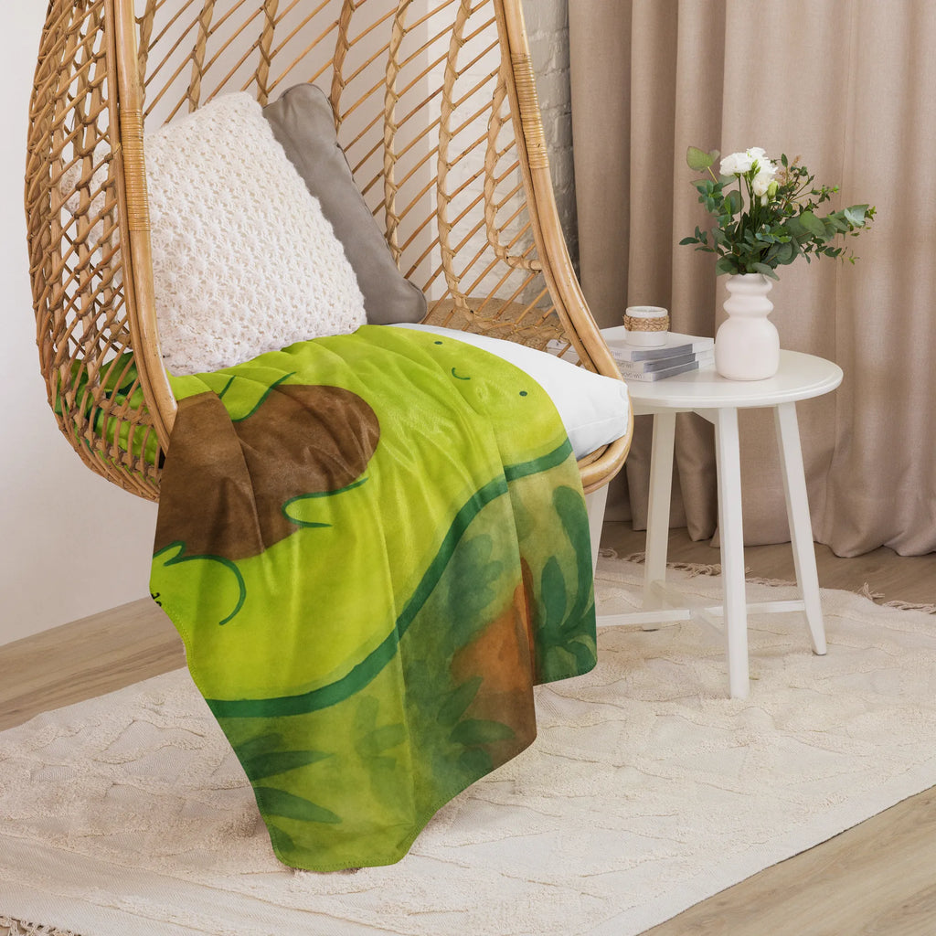 Sherpa Kuscheldecke Avocado Kern Design Avocado, Veggie, Vegan, Gesund, Kern, Pflanze, Avokado, Spruch Leben, Avocadokern