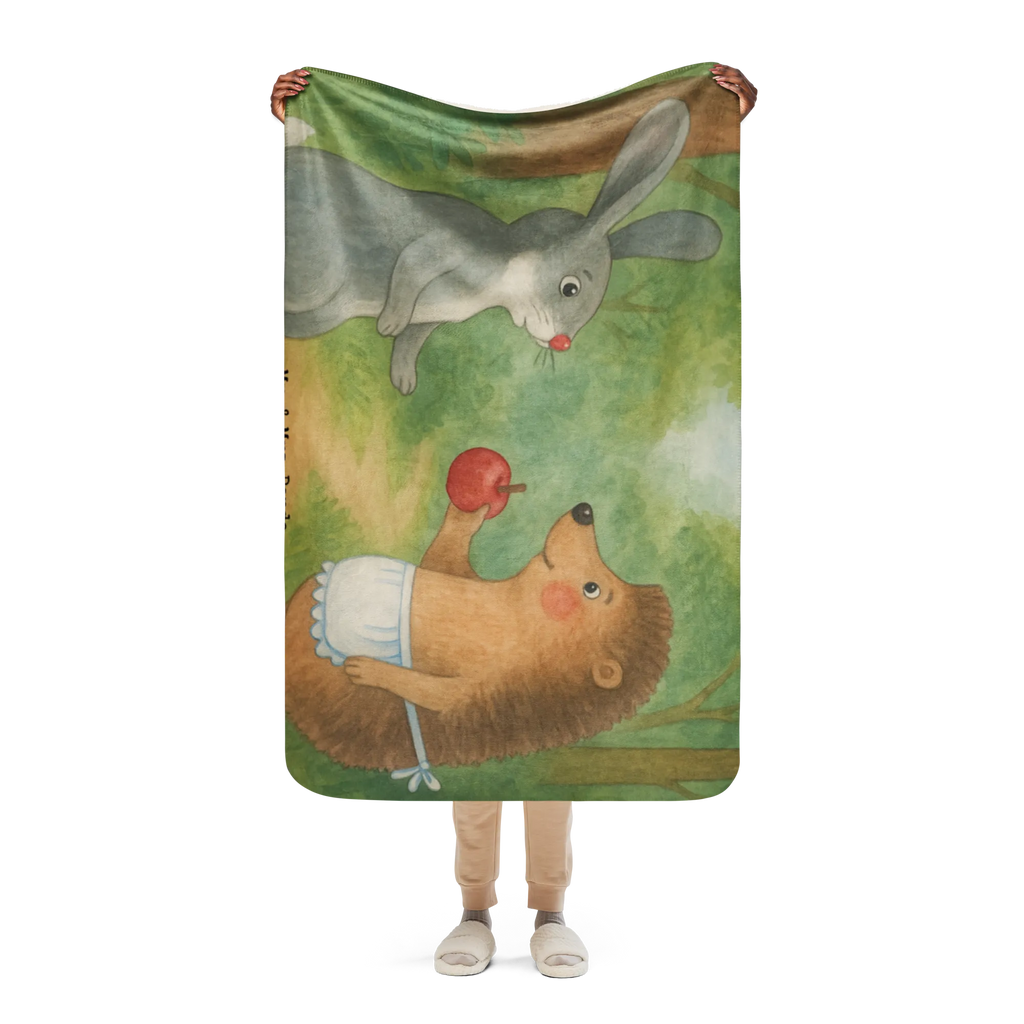 Sherpa Kuscheldecke Hase Igel Design Tiermotive, Gute Laune, lustige Sprüche, Tiere, Igel, Igel und Hase, Hase, Trennungsschmerz, Liebeskummer Geschenk, Spruch romantisch, Trösten, Herzschmerz, Liebe Spruch