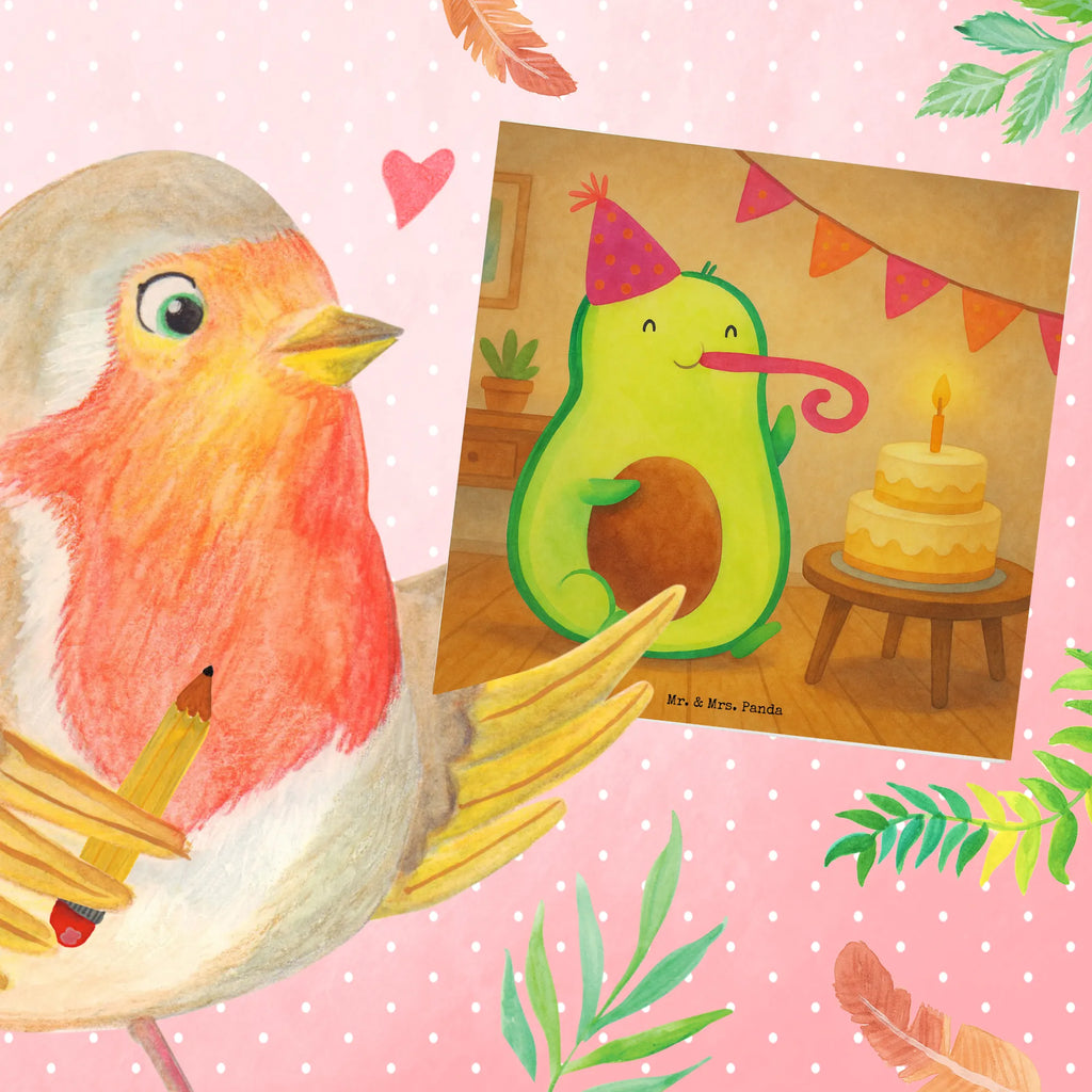 Deluxe Karte Avocado Geburtstag Design Karte, Grußkarte, Klappkarte, Einladungskarte, Glückwunschkarte, Hochzeitskarte, Geburtstagskarte, Hochwertige Grußkarte, Hochwertige Klappkarte, Avocado, Veggie, Vegan, Gesund