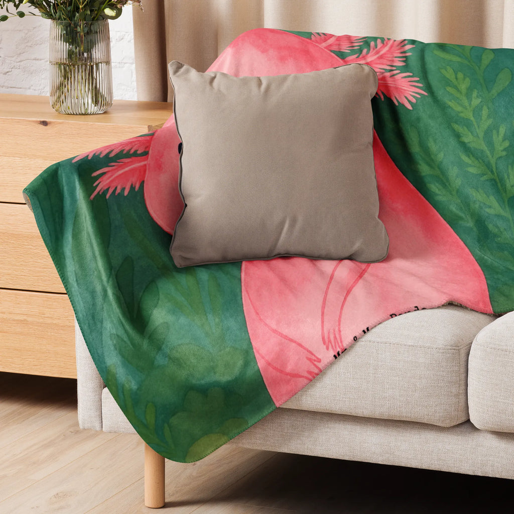 Sherpa Kuscheldecke Axolotl Niedlich Design Axolotl, Molch, Liebe, vergnügt, Axolot, fröhlich, Lebensstil, zufrieden, Lebensweisheit, Freundin, Weisheit