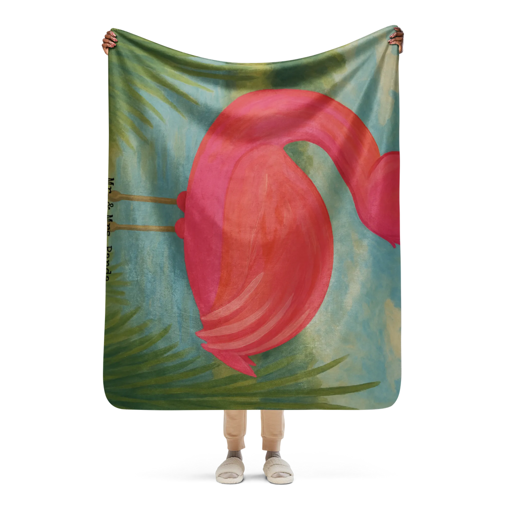 Sherpa Kuscheldecke Flamingo Stolz Design Flamingo, Mama, stolz, Freude, Schwester, Tochter, beste Freundin, Selbstakzeptanz, Selbstliebe, Freundin