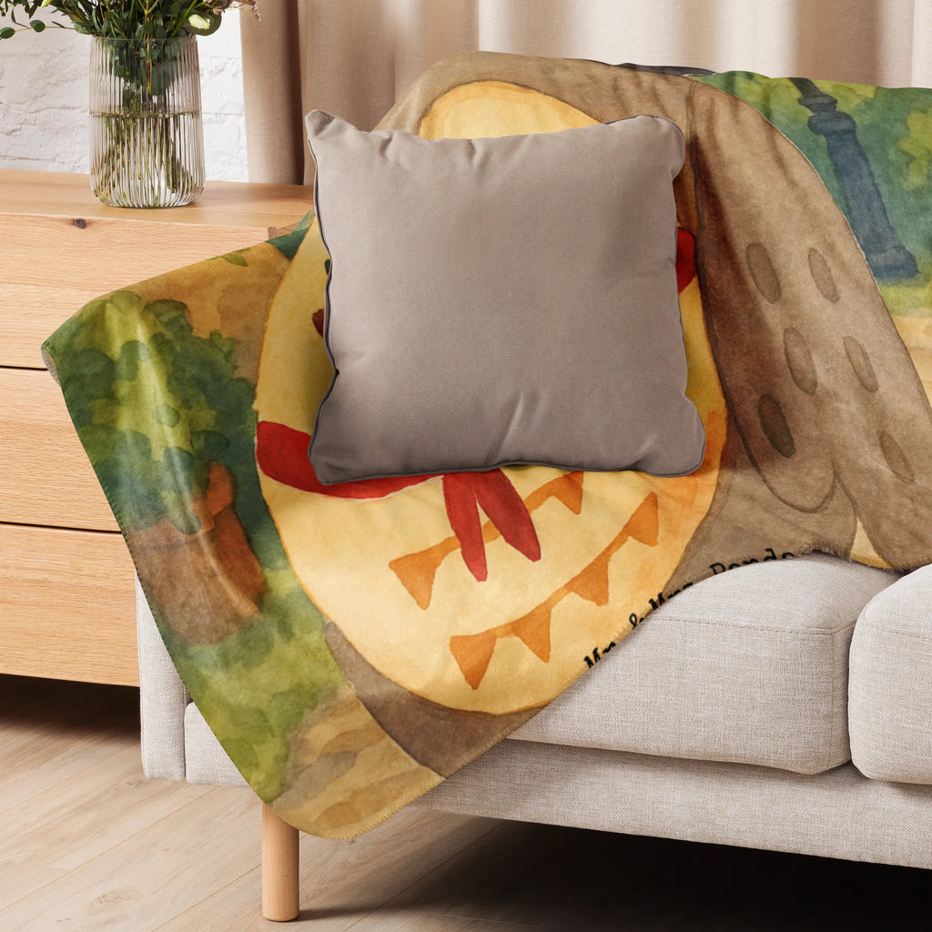 Sherpa Kuscheldecke Eule Frankreich Design Eule, Owl, Eulen, Eule Deko, hibou, La vie est belle, Frankreich, Spruch schön, das Leben ist schön, Spruch Französisch