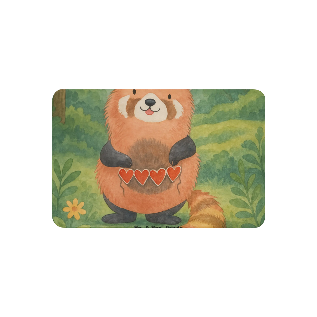Sherpa Kuscheldecke Roter Panda Design Tiermotive, Gute Laune, lustige Sprüche, Tiere, Lieblingsmensch, Panda, Liebling, Rot, Liebe, Herz