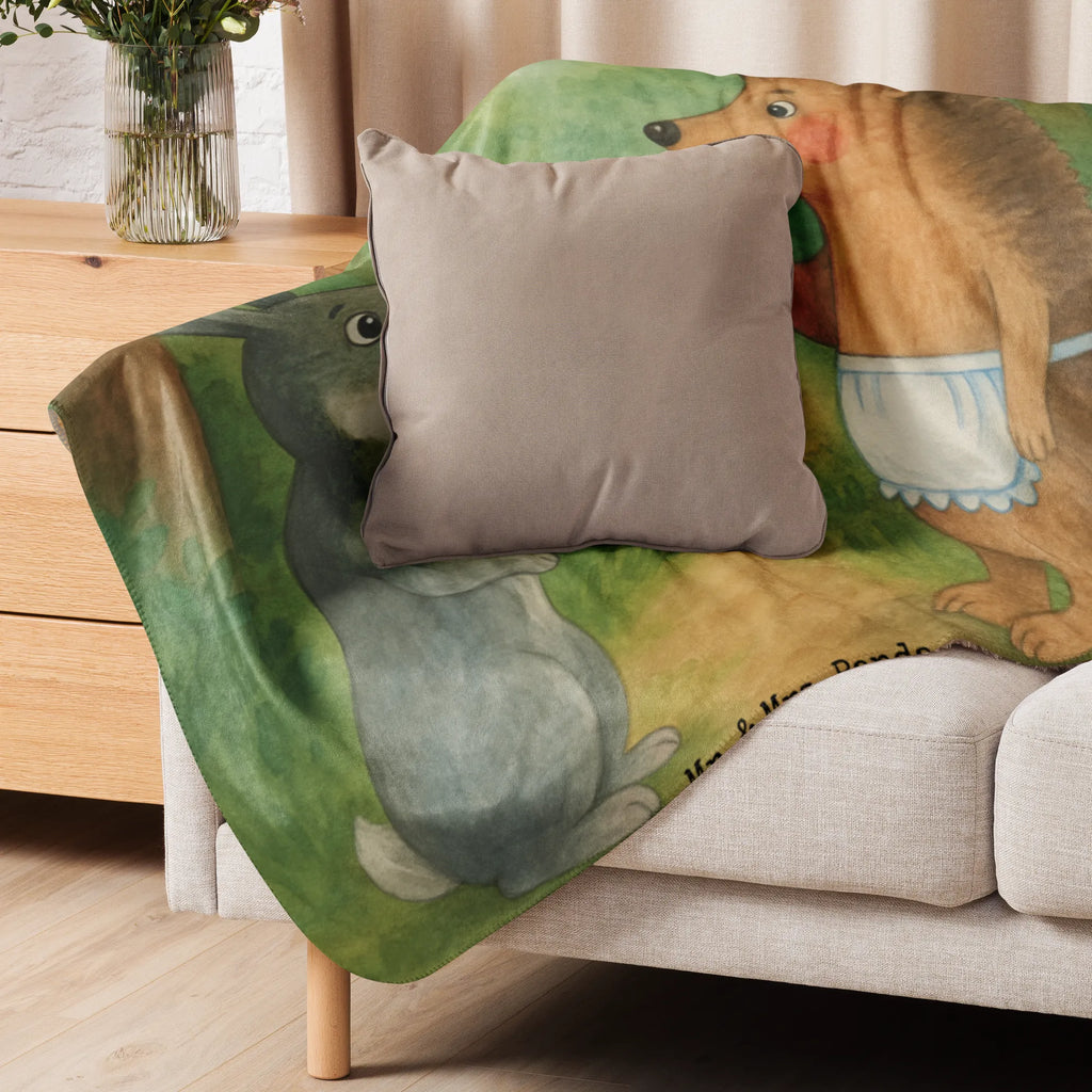 Sherpa Kuscheldecke Hase Igel Design Tiermotive, Gute Laune, lustige Sprüche, Tiere, Igel, Igel und Hase, Hase, Trennungsschmerz, Liebeskummer Geschenk, Spruch romantisch, Trösten, Herzschmerz, Liebe Spruch