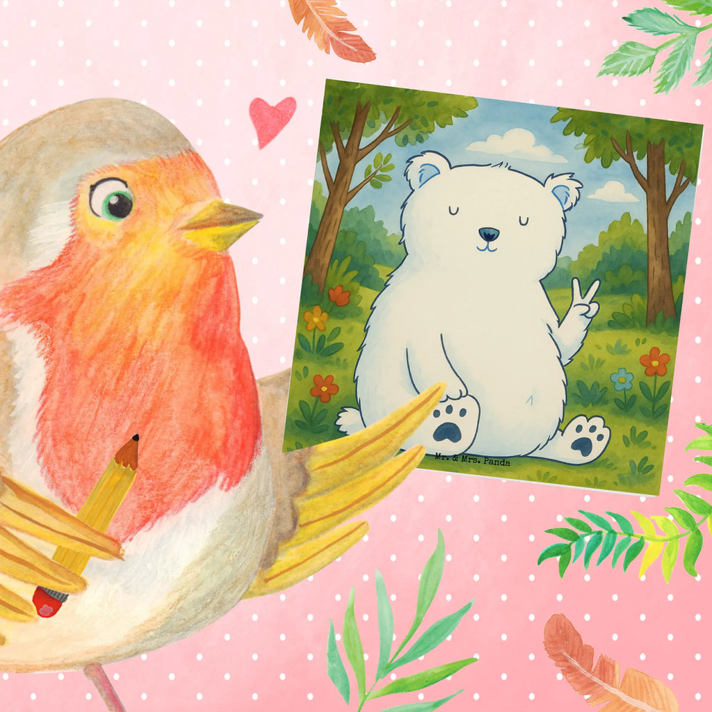 Deluxe Karte Eisbär Faul Design Karte, Grußkarte, Klappkarte, Einladungskarte, Glückwunschkarte, Hochzeitskarte, Geburtstagskarte, Hochwertige Grußkarte, Hochwertige Klappkarte, Bär, Teddy, Teddybär, Eisbär, Nordpol, Faul, Entspannen, Relaxen, Büro, Arbeit, Bürojob, Arbeitsplatz, Homeoffice