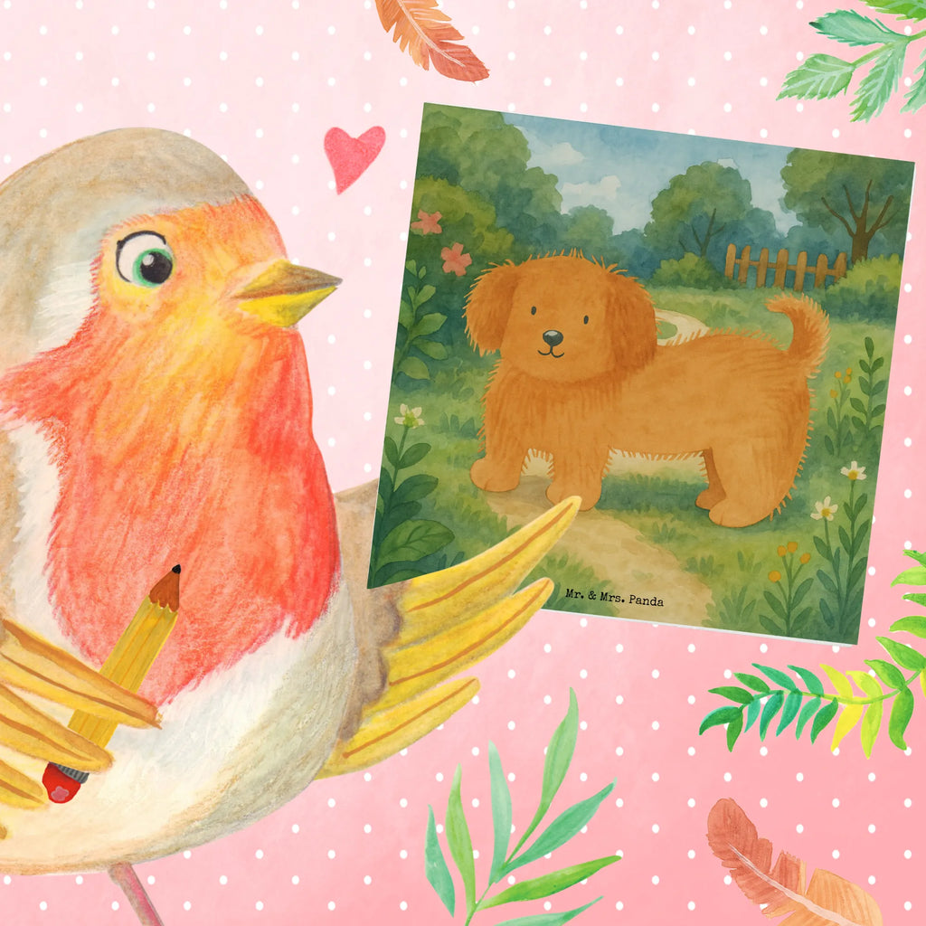 Deluxe Karte Hund Flauschig Design Karte, Grußkarte, Klappkarte, Einladungskarte, Glückwunschkarte, Hochzeitskarte, Geburtstagskarte, Hochwertige Grußkarte, Hochwertige Klappkarte, Hund, Hundemotiv, Haustier, Hunderasse, Tierliebhaber, Hundebesitzer, Sprüche, Hunde, Frauchen, Hundemama, Hundeliebe