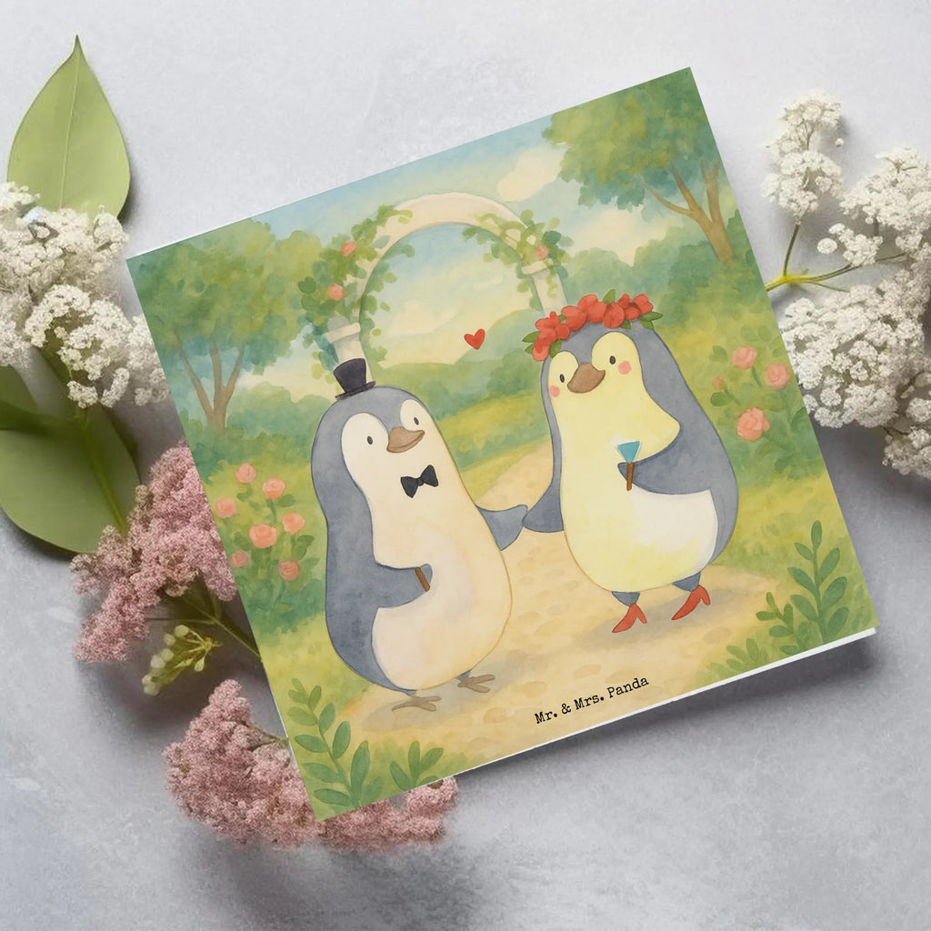 Deluxe Karte Hochzeit Pinguin Design Karte, Grußkarte, Klappkarte, Einladungskarte, Glückwunschkarte, Hochzeitskarte, Geburtstagskarte, Hochwertige Grußkarte, Hochwertige Klappkarte, Hochzeit, Hochzeitsgeschenk, Ehe, Hochzeitsfeier, Trauung, Trauungsgeschenk, Verlobungsfeier, Verlobungsgeschenk, Hochzeitsgeschenkideen, Hochzeitsgeschenke für Brautpaar, Pinguin, Pinguine, Hochzeitstag, geschenkidee Hochzeit, Gastgeschenk