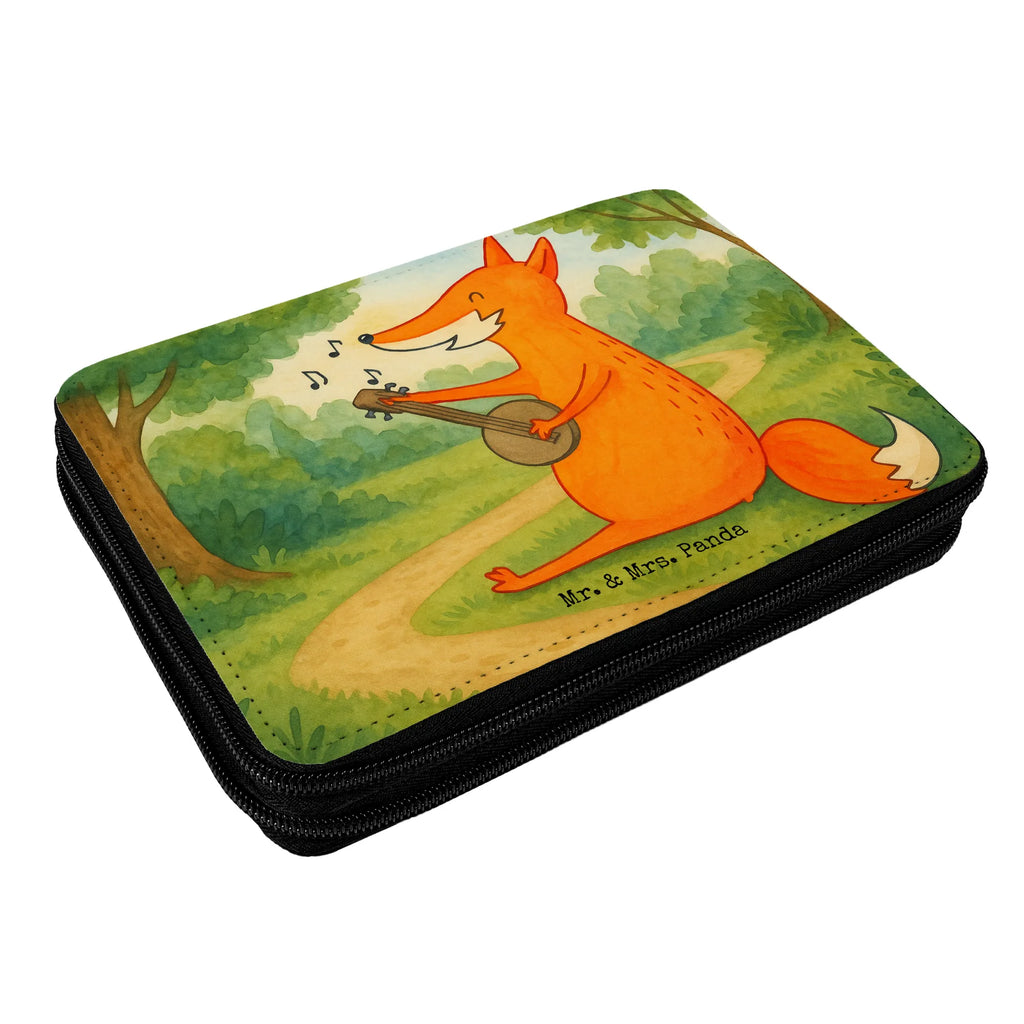 Federmappe Fuchs Gitarre Design Federmappe, Stiftetasche, Stifte Etui, Schule, Einschulung, Geschenk, Kind, Schüler, Schülerin, Stifterolle, Federmäppchen, Motiv, Grundschule, Federmäppchen bedruckt, Büro Stifte Etui, Bestückte Federmappe, Kinder Federmappe, Federmappe Einschulung, Fuchs, Füchse, Geschenk Musiker, Musik Spruch, Musikerin, Sänger, Sängerin, Gitarre