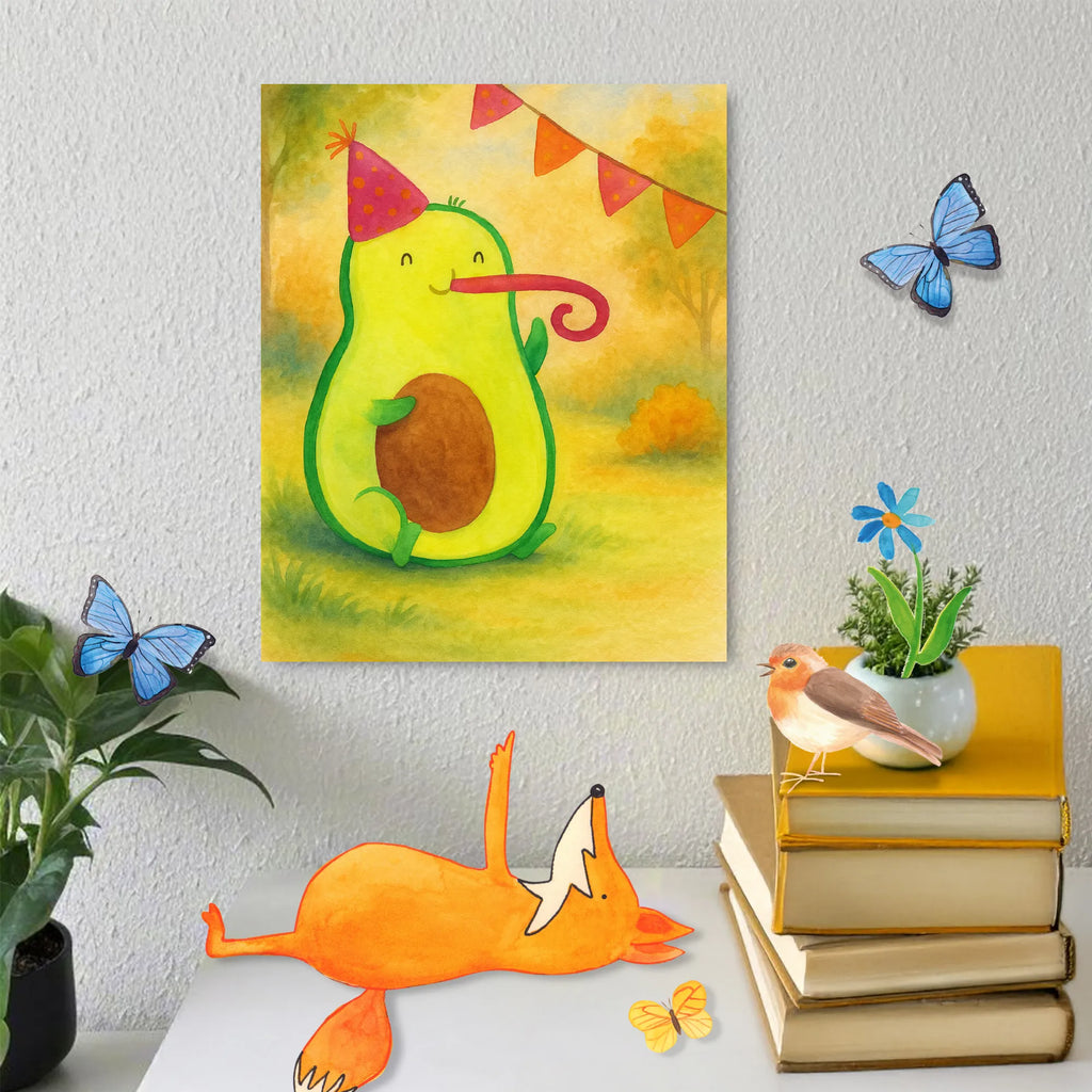 Paint by Numbers avocado Birthday Design avocado, vegetables