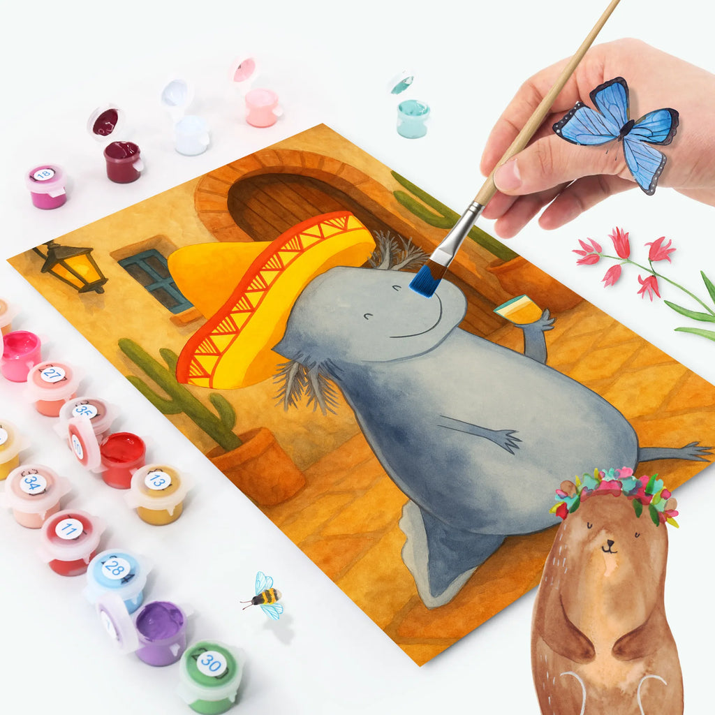 Malen nach Zahlen Axolotl Tequila Design Kunstwerk, Bastelidee, Baseln, DIY, Malen, Ausmalbild, Kreativität, Künstler, Malen nach Zahlen, Axolotl, Molch, Mexico, Feuersalamander, Mexiko, Lurche, Spruch, Lurch, Sombrero, Motivation, Axolot, Schwanzlurch, Feuerdrache, Zitrone, Tequila