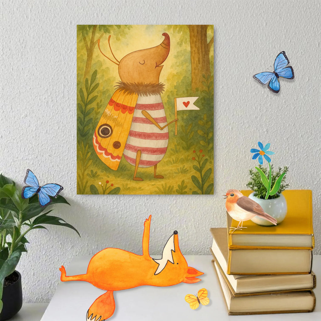 Malen nach Zahlen Nachtfalter Fähnchen Design Bastelidee, DIY, Künstler, Kunstwerk, Kreativität, Baseln, Ausmalbild, Malen, Malen nach Zahlen, Tiermotive, Gute Laune, lustige Sprüche, Tiere, süß, Was kostet die Welt, Käfer, Spruch lustig, Küche Deko, niedlich, Spruch witzig, Nachtfalter