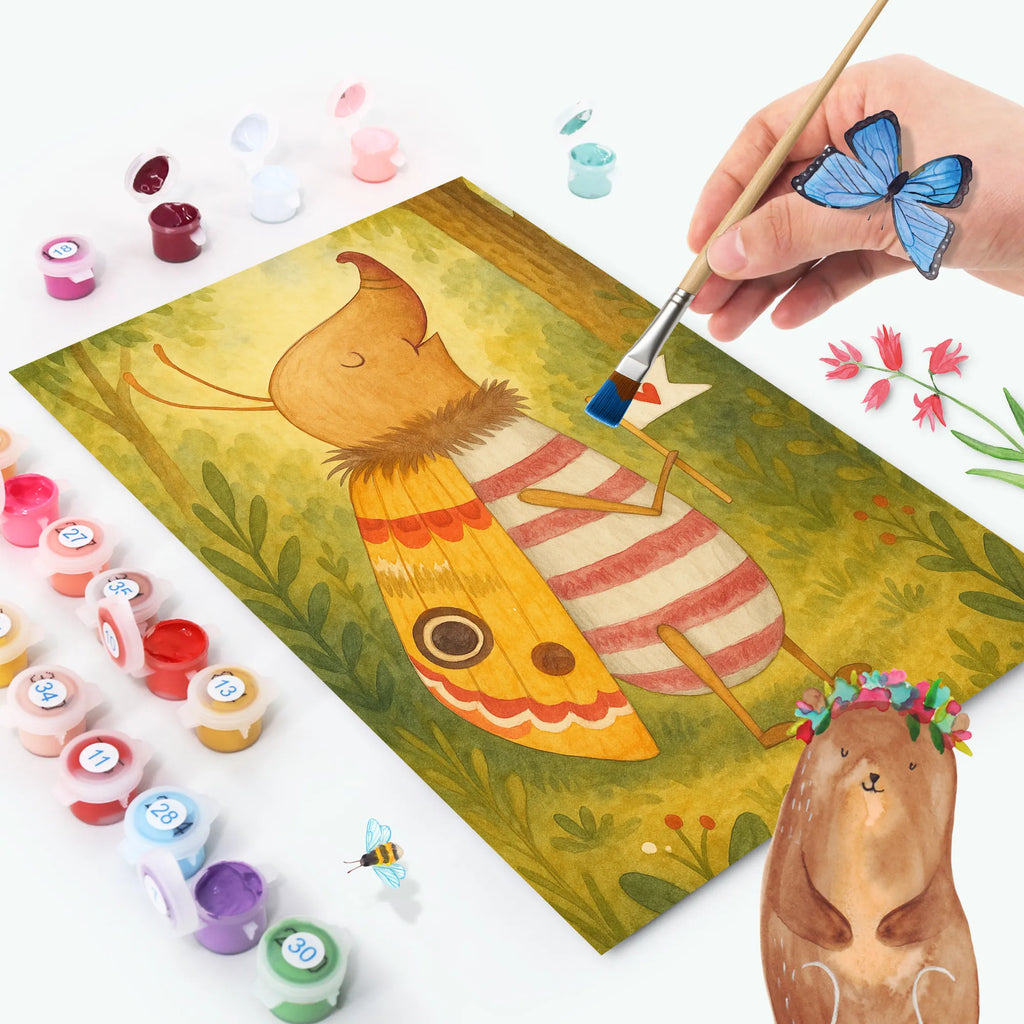 Malen nach Zahlen Nachtfalter Fähnchen Design Bastelidee, DIY, Künstler, Kunstwerk, Kreativität, Baseln, Ausmalbild, Malen, Malen nach Zahlen, Tiermotive, Gute Laune, lustige Sprüche, Tiere, süß, Was kostet die Welt, Käfer, Spruch lustig, Küche Deko, niedlich, Spruch witzig, Nachtfalter