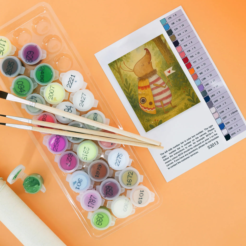 Malen nach Zahlen Nachtfalter Fähnchen Design Bastelidee, DIY, Künstler, Kunstwerk, Kreativität, Baseln, Ausmalbild, Malen, Malen nach Zahlen, Tiermotive, Gute Laune, lustige Sprüche, Tiere, süß, Was kostet die Welt, Käfer, Spruch lustig, Küche Deko, niedlich, Spruch witzig, Nachtfalter