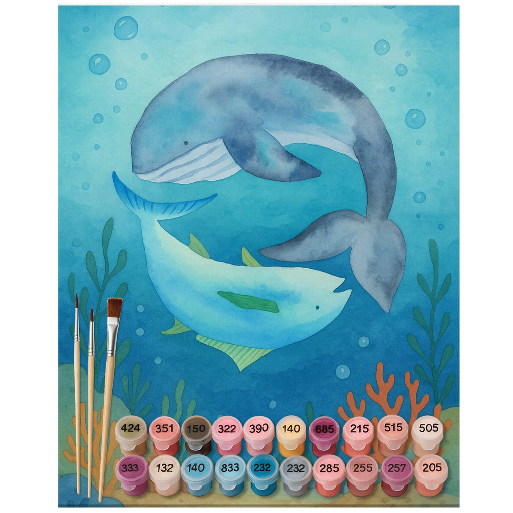 Malen nach Zahlen Walfisch Thunfisch Design Malen nach Zahlen, Bastelidee, Baseln, Künstler, DIY, Malen, Kunstwerk, Ausmalbild, Kreativität, Tiermotive, Gute Laune, lustige Sprüche, Tiere, Wal, Flachwitz Geschenk, Spruch des Tages, Wortwitz lustig, Flachwitz, Spruch lustig, Wahl, Witz, Tunfisch