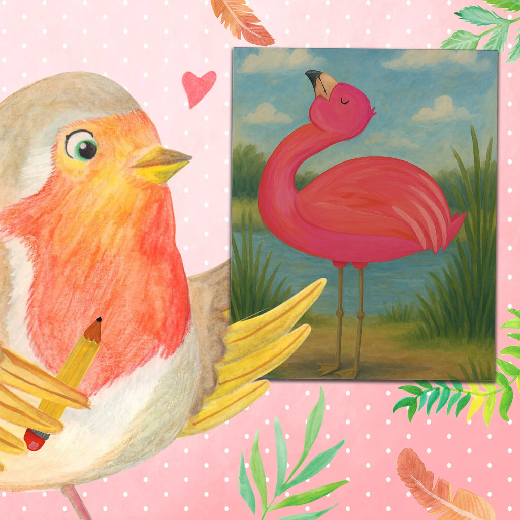 Malen nach Zahlen Flamingo Stolz Design DIY, Künstler, Kreativität, Malen, Baseln, Kunstwerk, Malen nach Zahlen, Ausmalbild, Bastelidee, Flamingo, beste Freundin, Tochter, Selbstakzeptanz, Freundin, Selbstliebe, Freude, stolz, Mama, Schwester