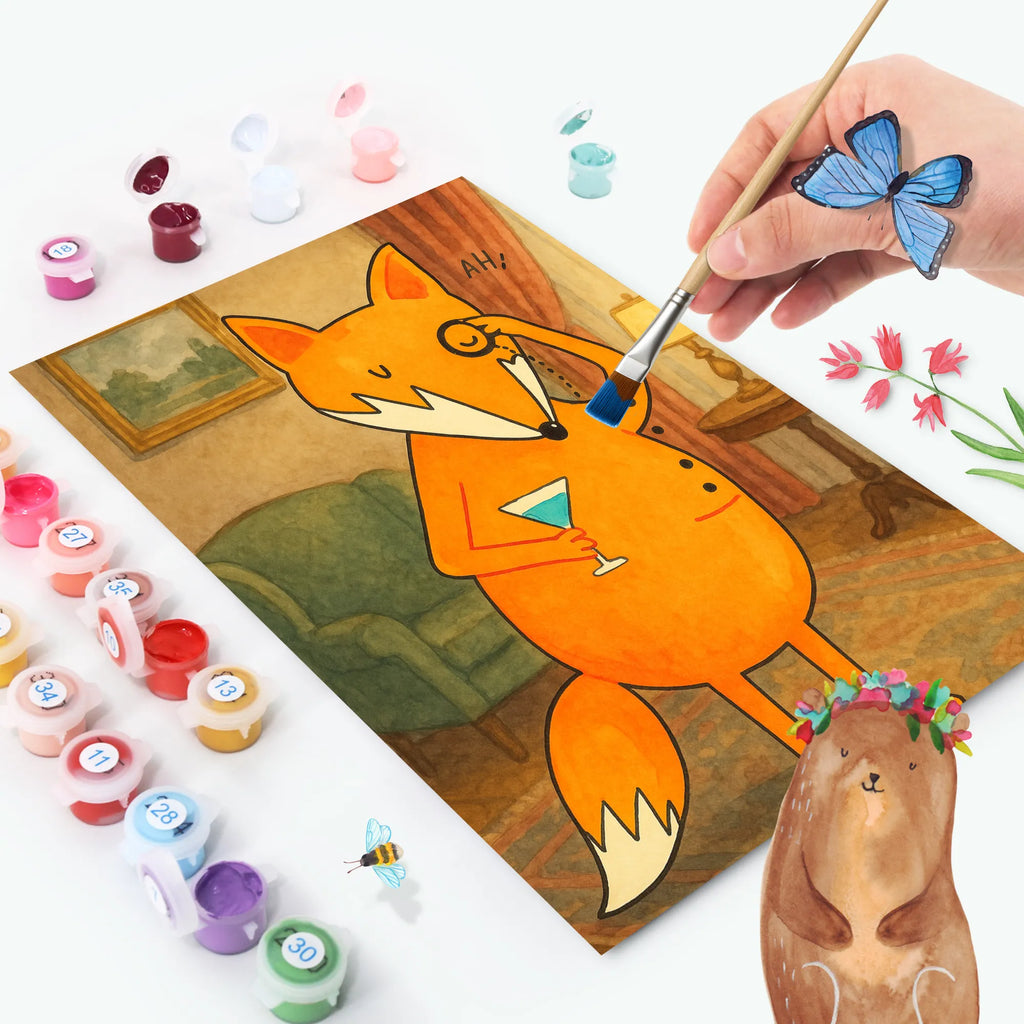 Paint by Numbers Fox lord Design Bastelidee, Ausmalbild, Malen nach Zahlen, Malen, Baseln, DIY, Künstler, Kreativität, Kunstwerk, Fuchs, Liebeskummer Geschenk, Problemlösung, Spruch lustig, Motivation Spruch, tröstende Worte, Füchse