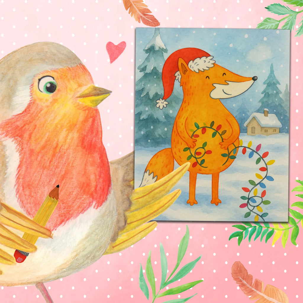 Malowanie według numerów lis Boże Narodzenie Design Zima, Boże Narodzenie, dekoracje świąteczne, Mikołaj, Adwent, Wigilia, zimowy motyw