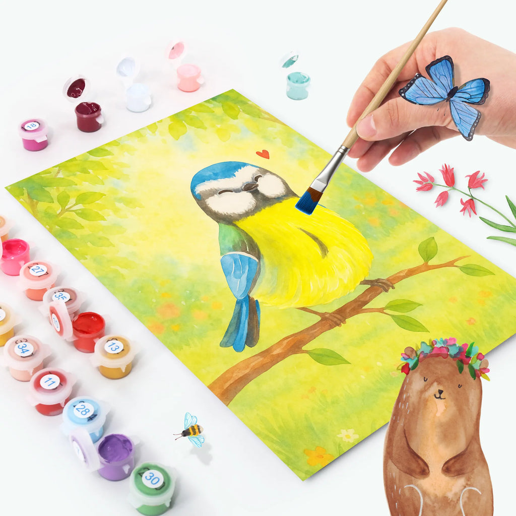 Malowanie według numerów ptak modraszek Design Baseln, Kreativität, Bastelidee, DIY, Kunstwerk, Malen, Malen nach Zahlen, Ausmalbild, Künstler, Ostern, Osterhase, Ostergeschenke, Osternest, Osterdeko, Geschenke zu Ostern, Ostern Geschenk, Ostergeschenke Kinder, Ostern Kinder, Frühlingsgefühle, Osterzeit, liebe Grüße, Vogel, Ostergrüße, Blaumeise, Frühling