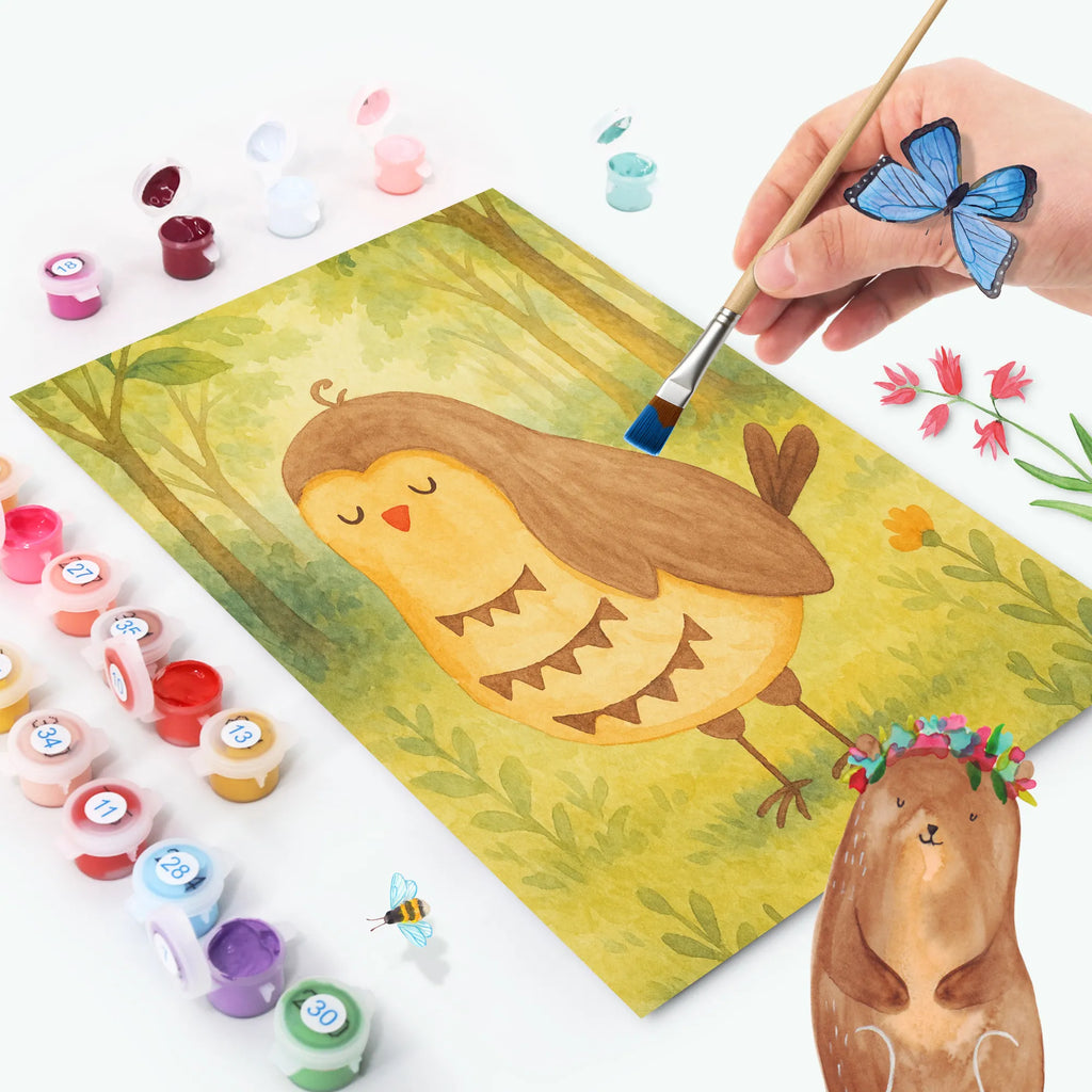 Paint by Numbers Owl Satisfied Design Malen nach Zahlen, Bastelidee, Kreativität, Malen, Ausmalbild, Kunstwerk, Baseln, Künstler, DIY, Eule, Eule Spruch, Romantisch, Liebe Spruch, Geschenk Hochzeitstag, Eule deko, Spruch schön, Owl, Wortspiel lustig