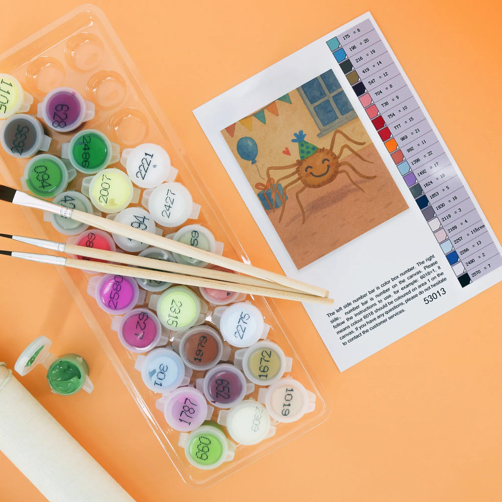 Paint by Numbers Spider Agathe Party Design Spider Agathe, Spider, Agathe, Videos, Merchandise