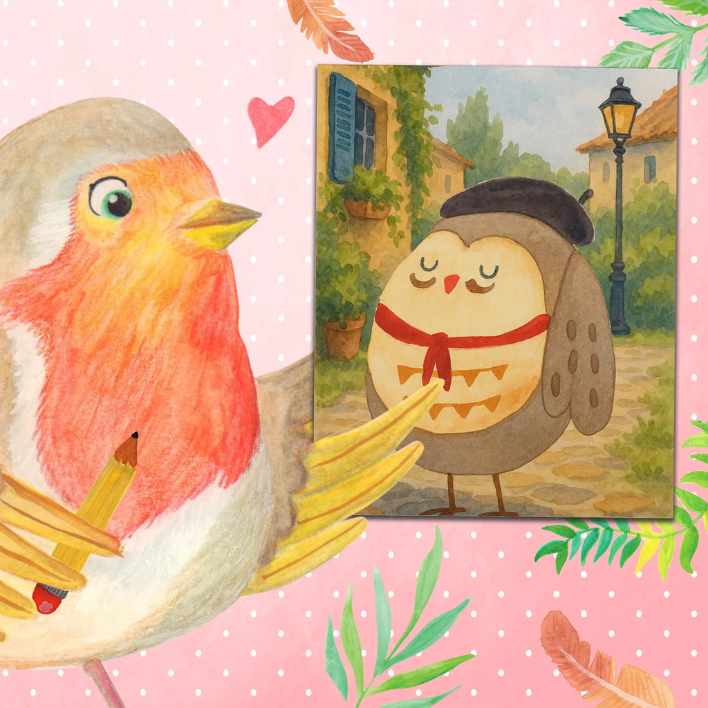 Paint by Numbers Owl France Design Malen nach Zahlen, Künstler, Bastelidee, Baseln, Ausmalbild, Kreativität, Malen, Kunstwerk, DIY, Eule, Spruch schön, das Leben ist schön, Owl, Spruch Französisch, hibou, Eule Deko, Frankreich, Eulen, La vie est belle