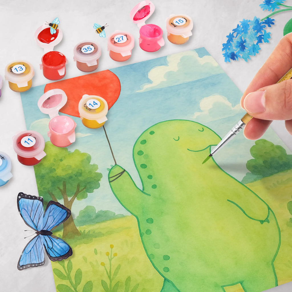 Malen nach Zahlen Schildkröte Luftballon Design Bastelidee, Baseln, Künstler, Ausmalbild, DIY, Kunstwerk, Malen nach Zahlen, Malen, Kreativität, Schildkröte, Motivationsspruch, Motivation, Mutausbruch, Schildkröten