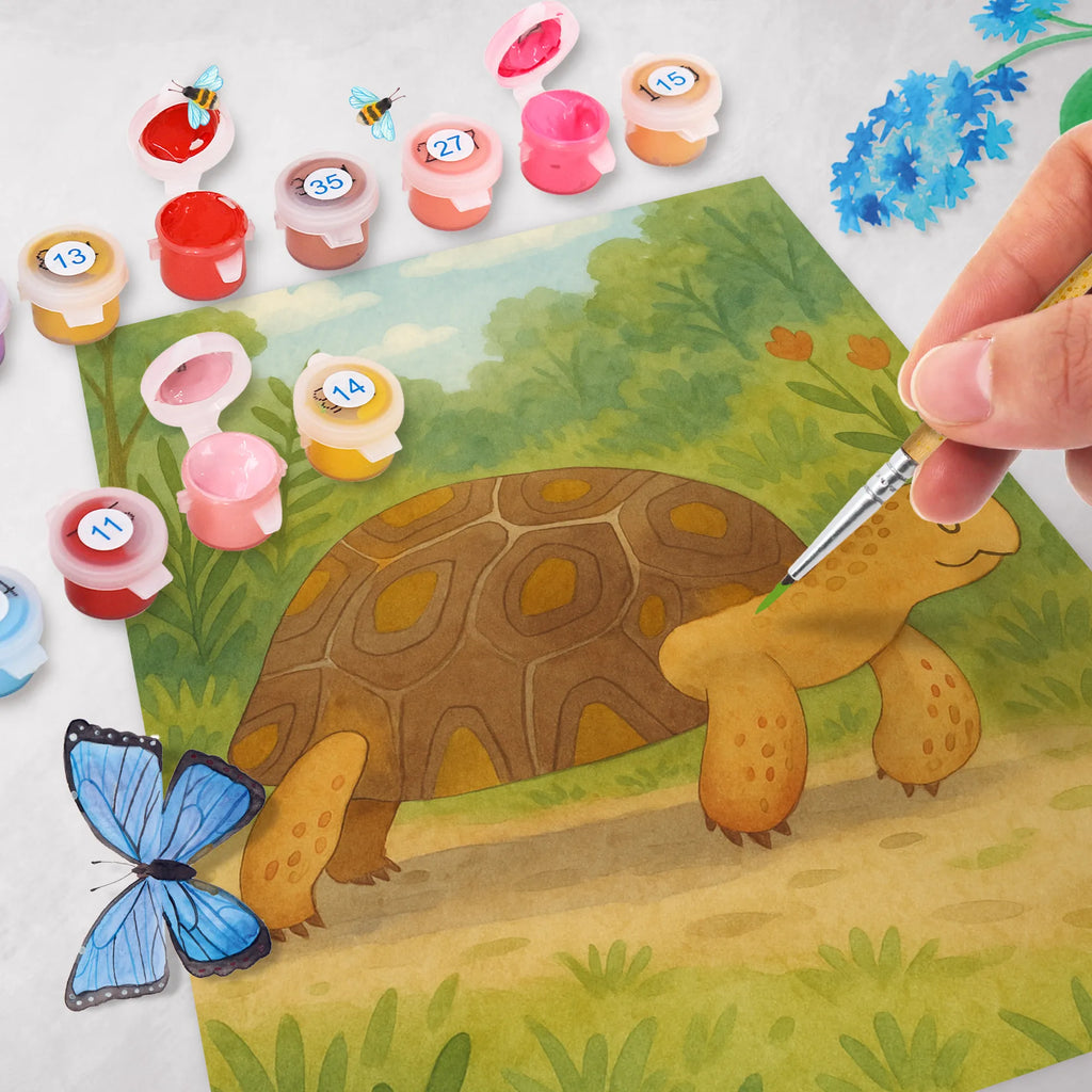 Paint by Numbers tortoise March Design Seafood, aquatic animals, ocean, sea, fish, shells, corals, reef, whale, narwhal, sea urchin, lobster, platypus, turtle, manatee, crocodile, orca, shrimp, gifts for seafood lovers, water world, underwater animals, underwater world, vacation, deep sea, seafood fans, gift ideas, seafood decoration, seafood posters, favourite person, adventure, get lost, motivation, inspiration, new start, wanderlust, turtles